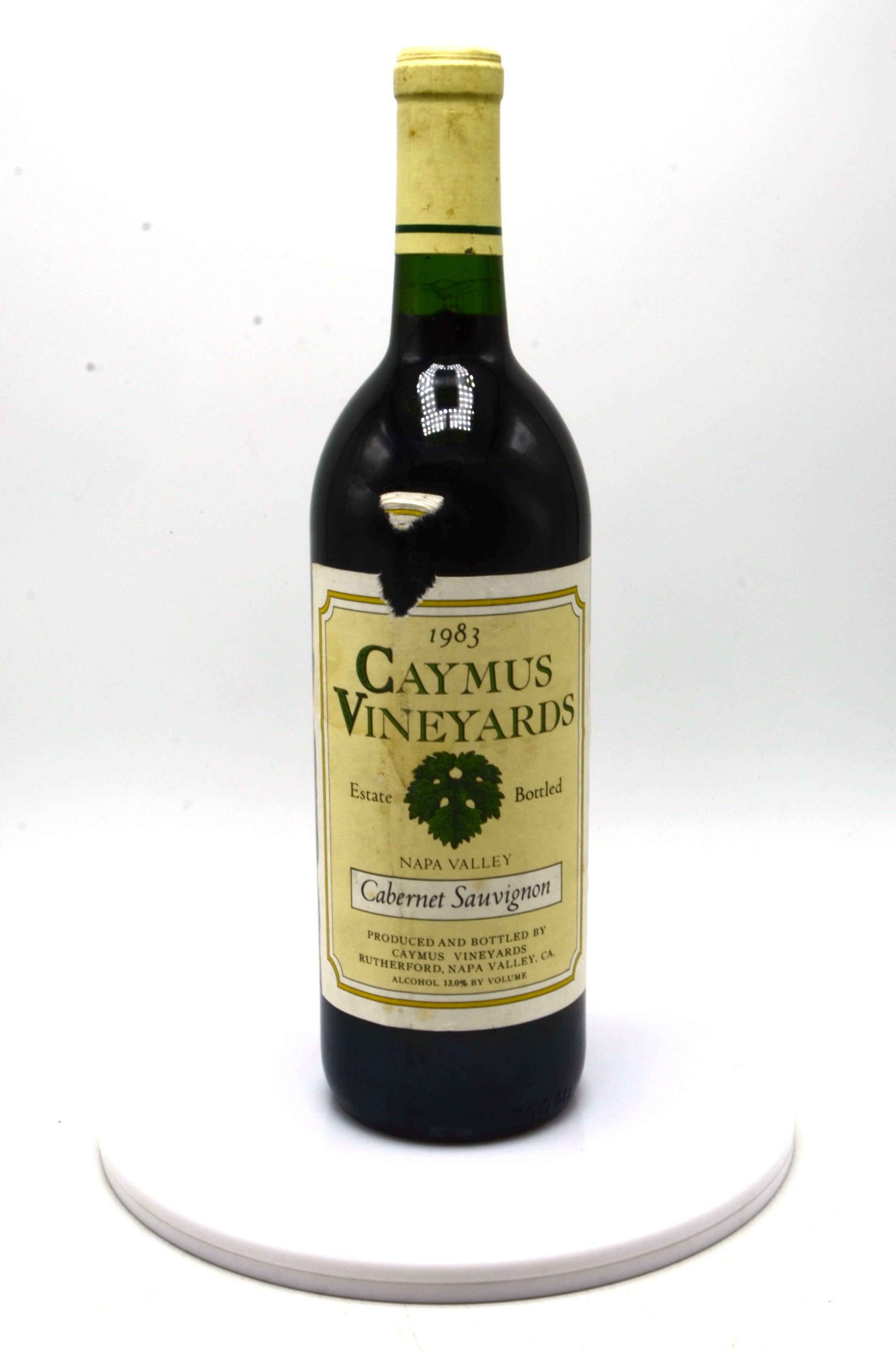 1983 Caymus Cabernet Sauvignon, Rutherford, Napa Valley