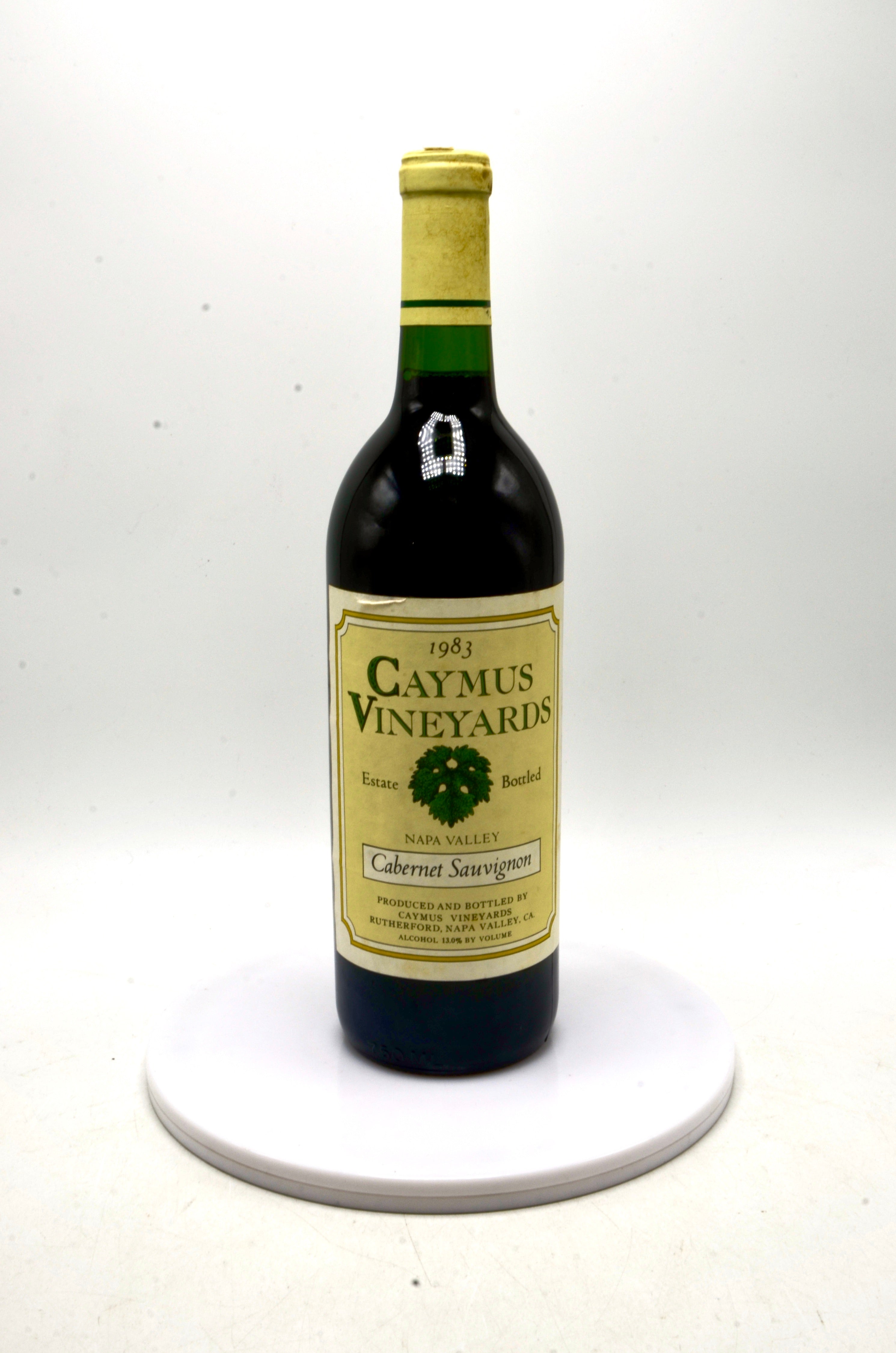 1983 Caymus Cabernet Sauvignon, Rutherford, Napa Valley