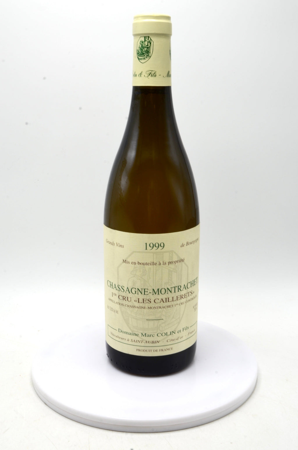 1999 Domaine Marc Colin et Fils Chassagne-Montrachet, Les Caillerets, Premier Cru