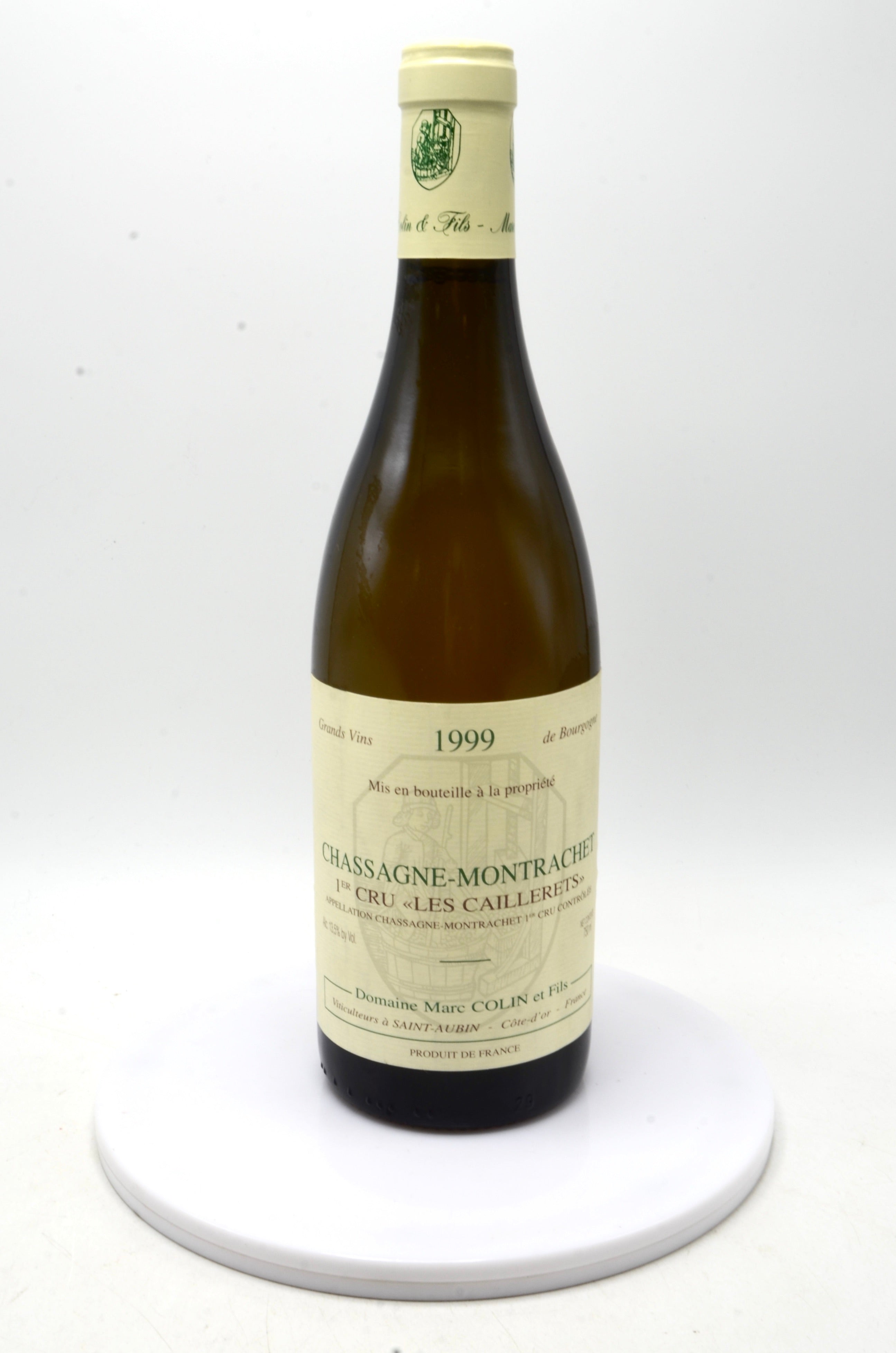 1999 Domaine Marc Colin et Fils Chassagne-Montrachet, Les Caillerets, Premier Cru