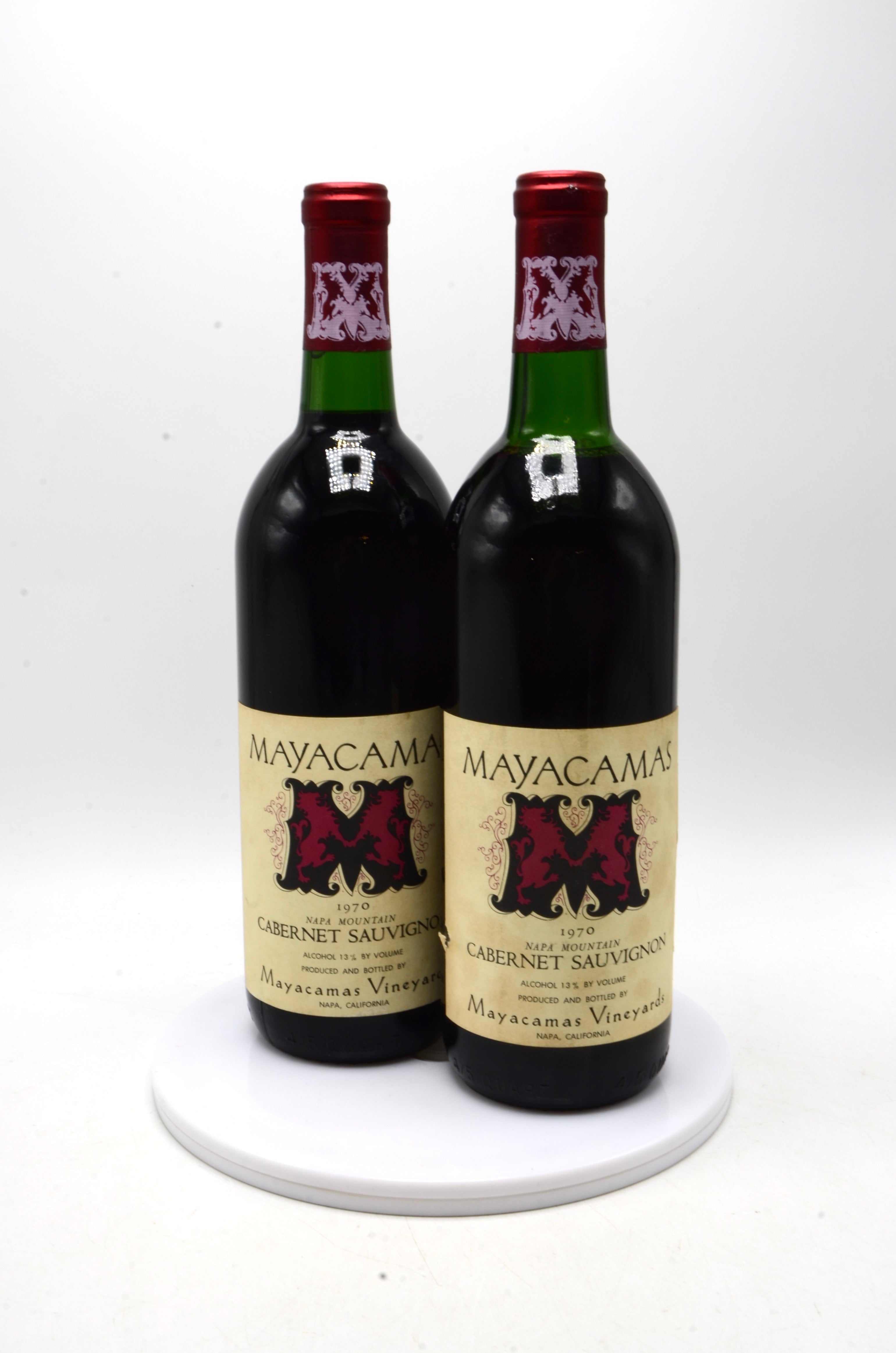 1970 Mayacamas Cabernet Sauvignon, Napa Mountain