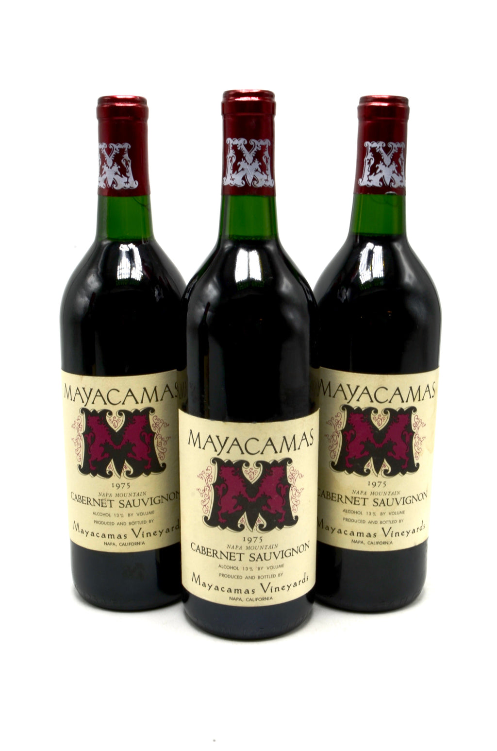 1975 Mayacamas Cabernet Sauvignon, Napa Mountain