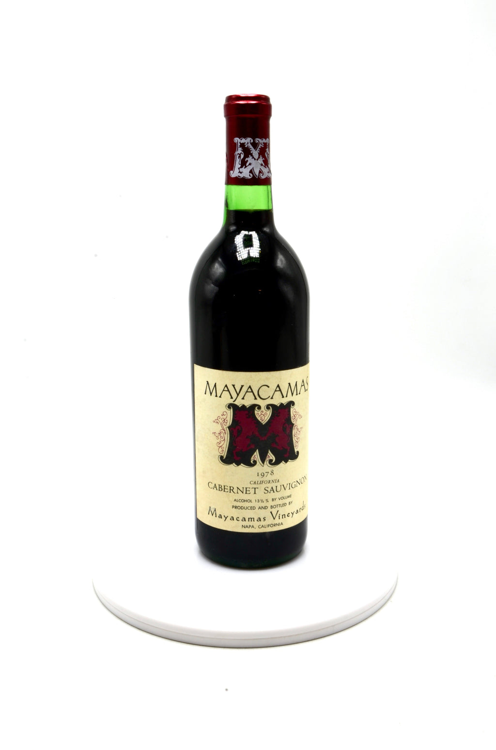 1978 Mayacamas Cabernet Sauvignon, Napa Valley