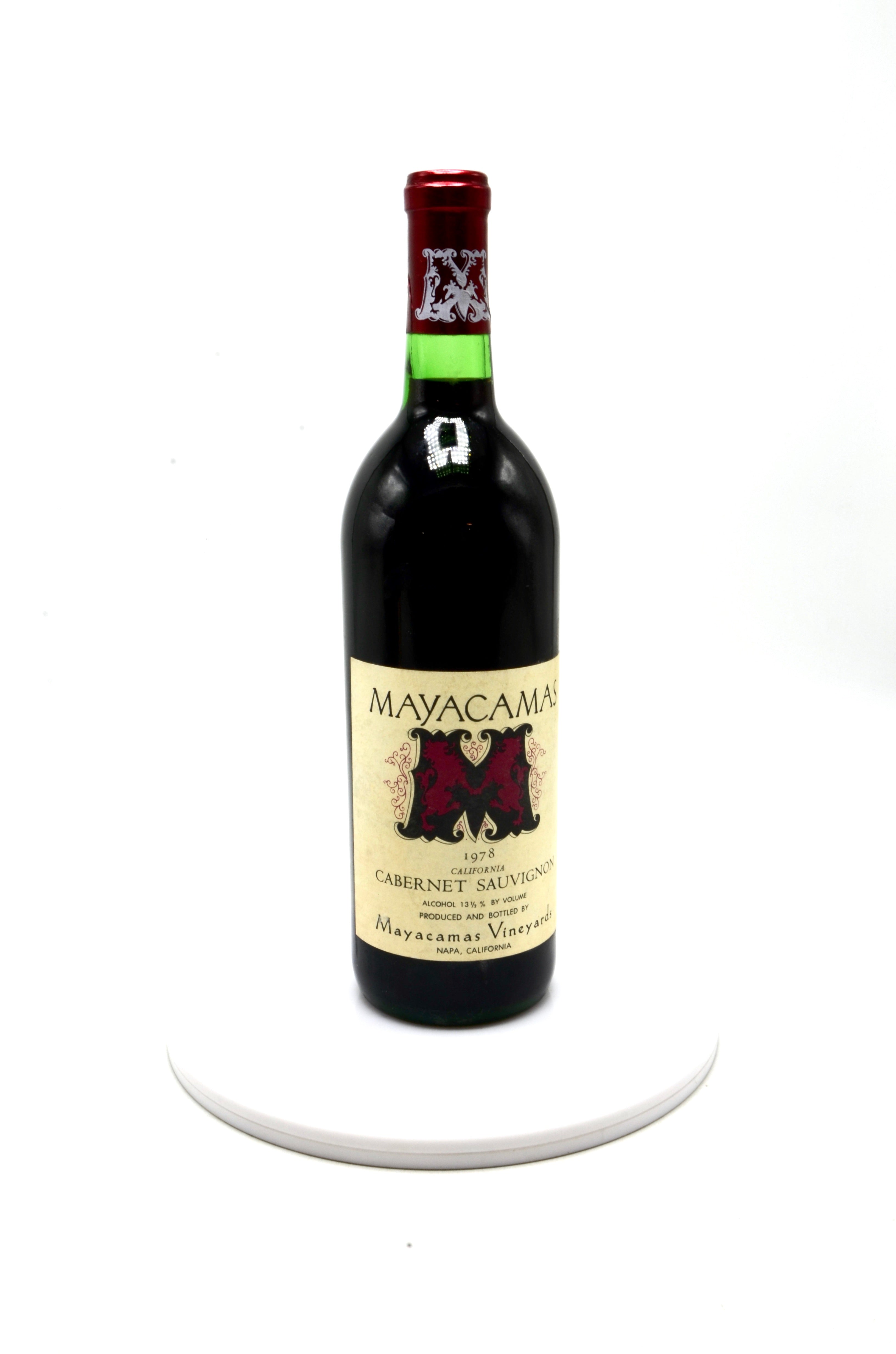 1978 Mayacamas Cabernet Sauvignon, Napa Valley