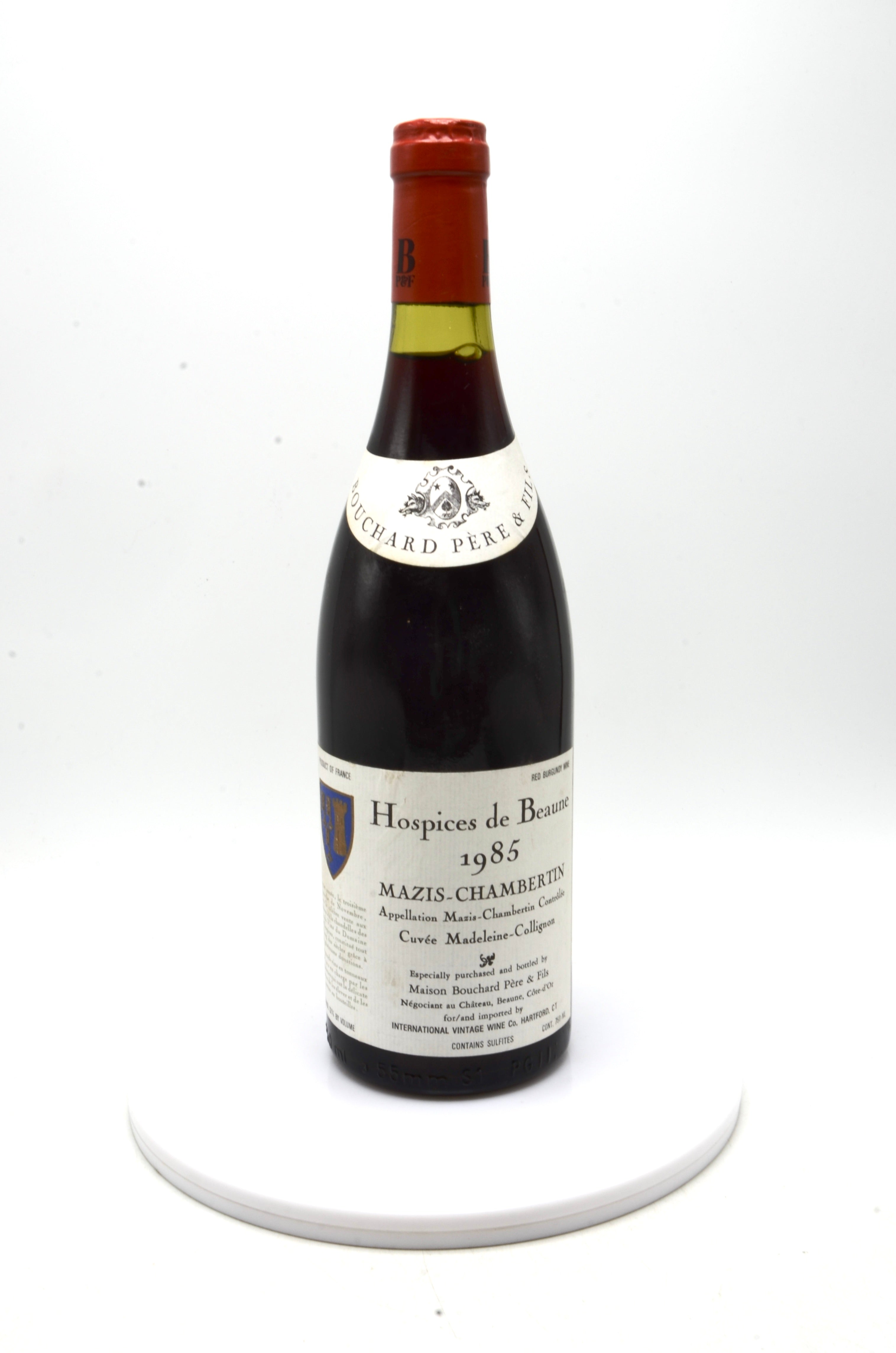 1985 Bouchard Pere et Fils, Hospices de Beaune, Mazis-Chambertin, Cuvee Madeleine-Collignon, Grand Cru