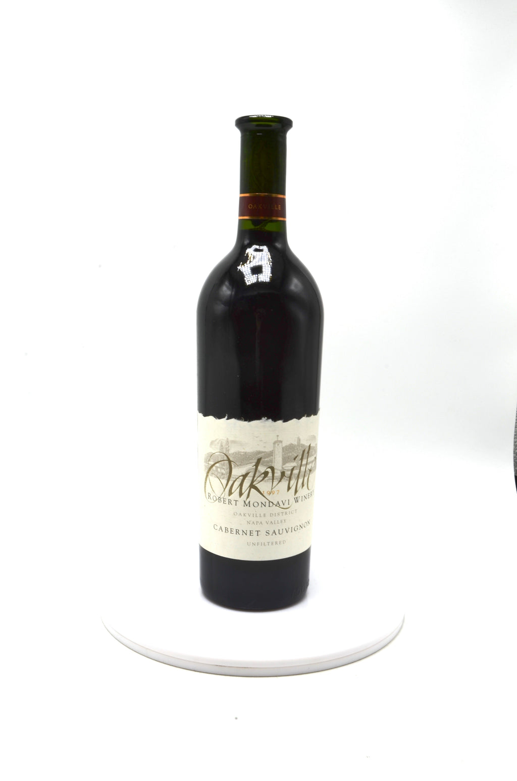 1997 Robert Mondavi Unfiltered Cabernet Sauvignon, Oakville District, Napa Valley