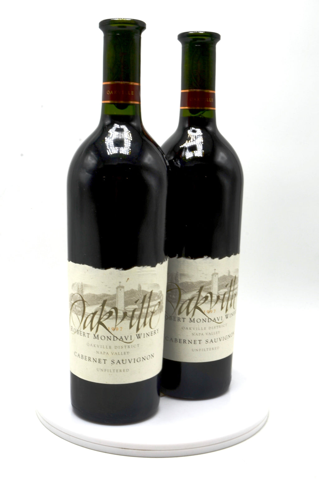 1997 Robert Mondavi Unfiltered Cabernet Sauvignon, Oakville District, Napa Valley