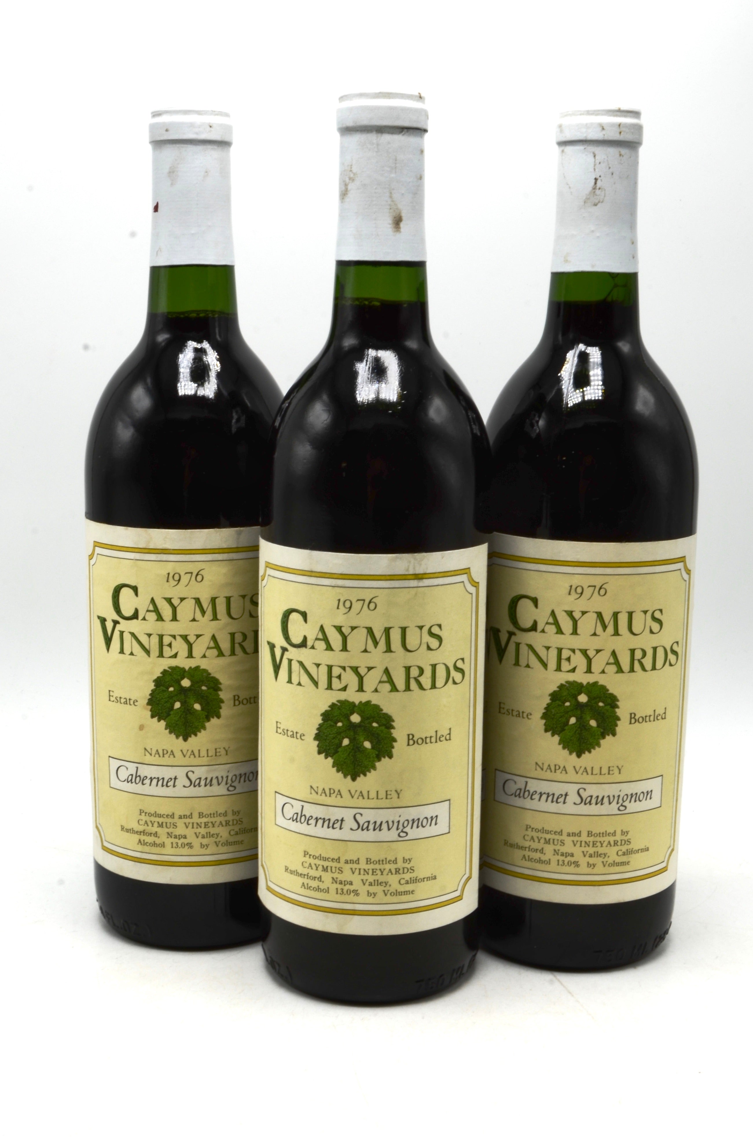 1976 Caymus Cabernet Sauvignon, Rutherford, Napa Valley