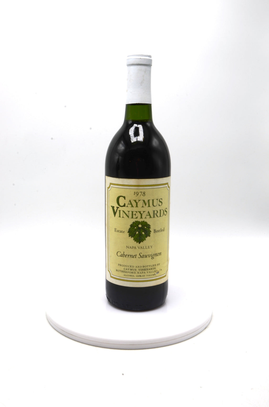 1978 Caymus Cabernet Sauvignon, Rutherford, Napa Valley