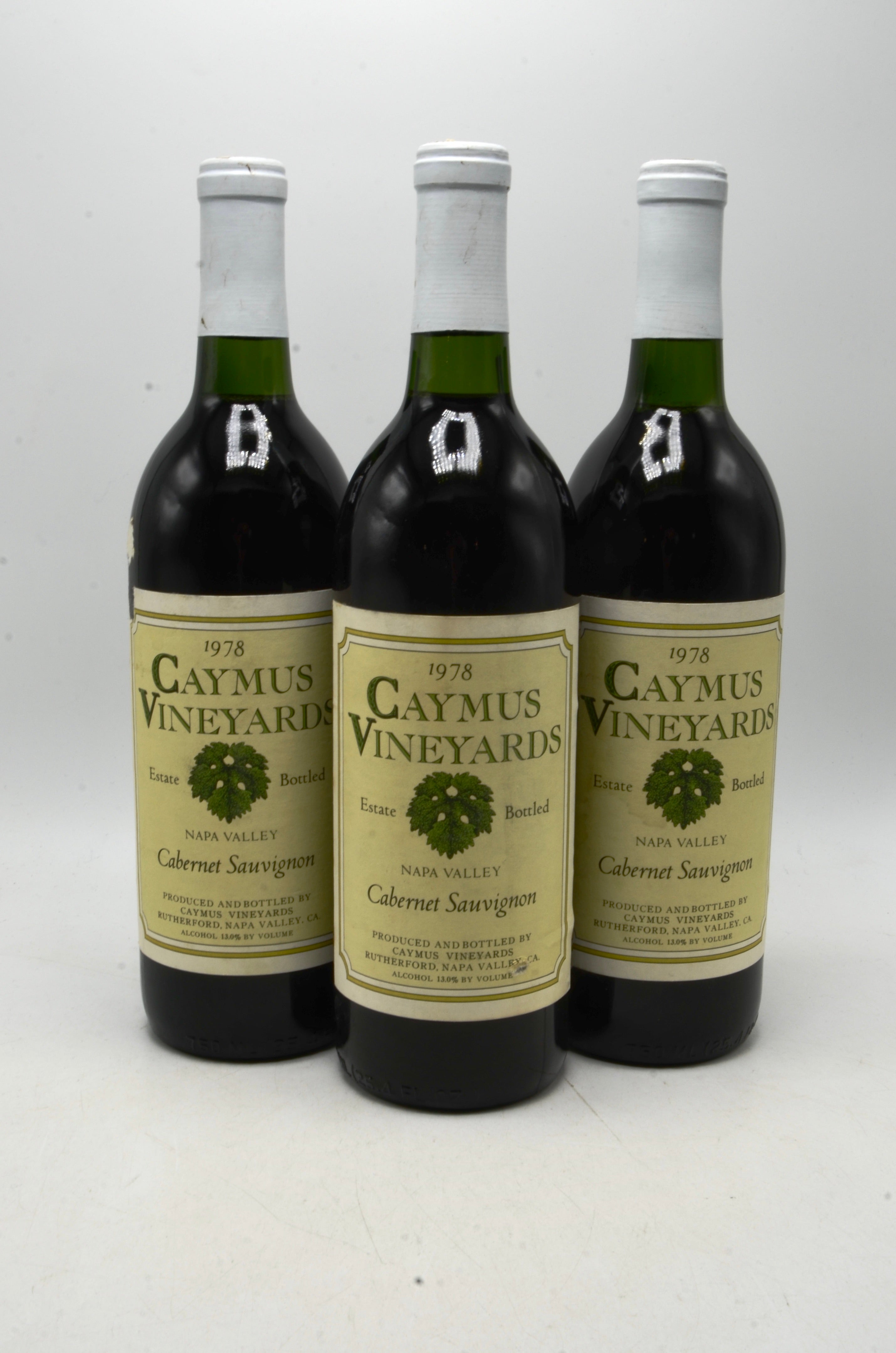 1978 Caymus Cabernet Sauvignon, Rutherford, Napa Valley
