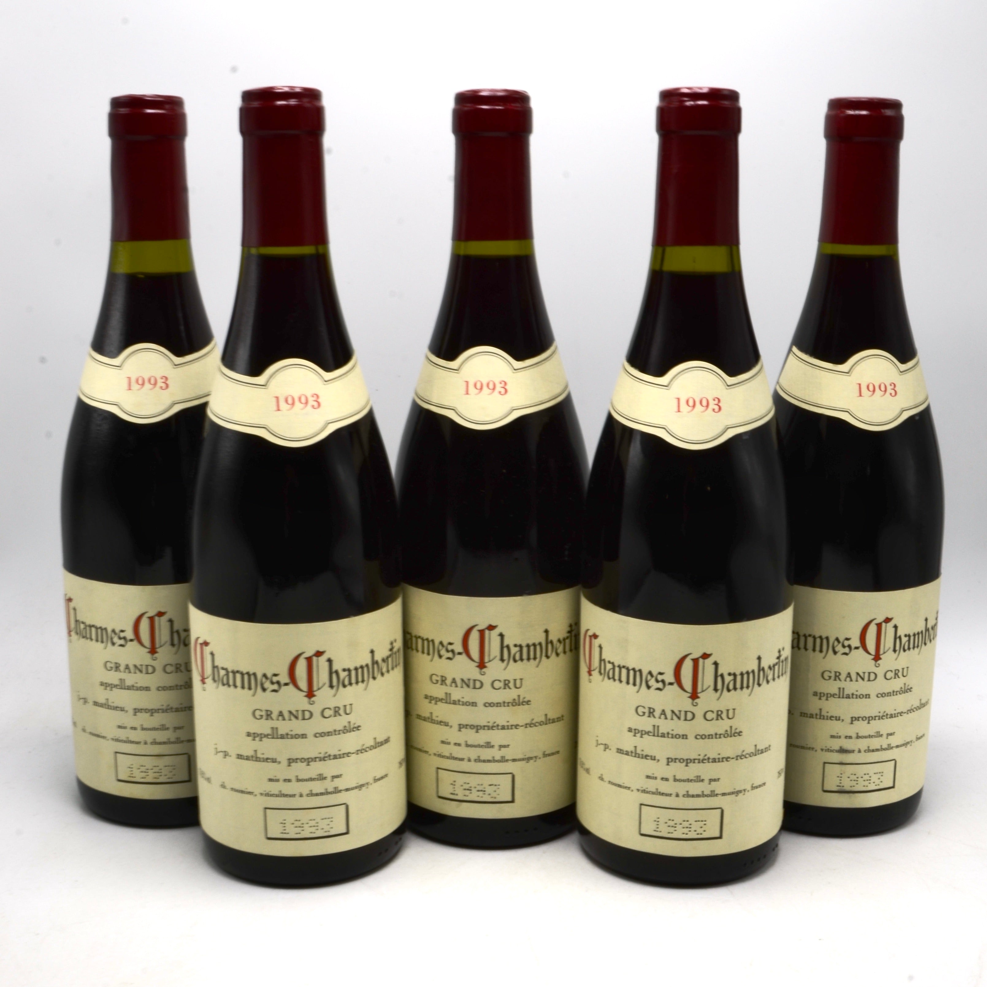 1993 Domaine Jean-Pierre Mathieu Charmes-Chambertin, Grand Cru