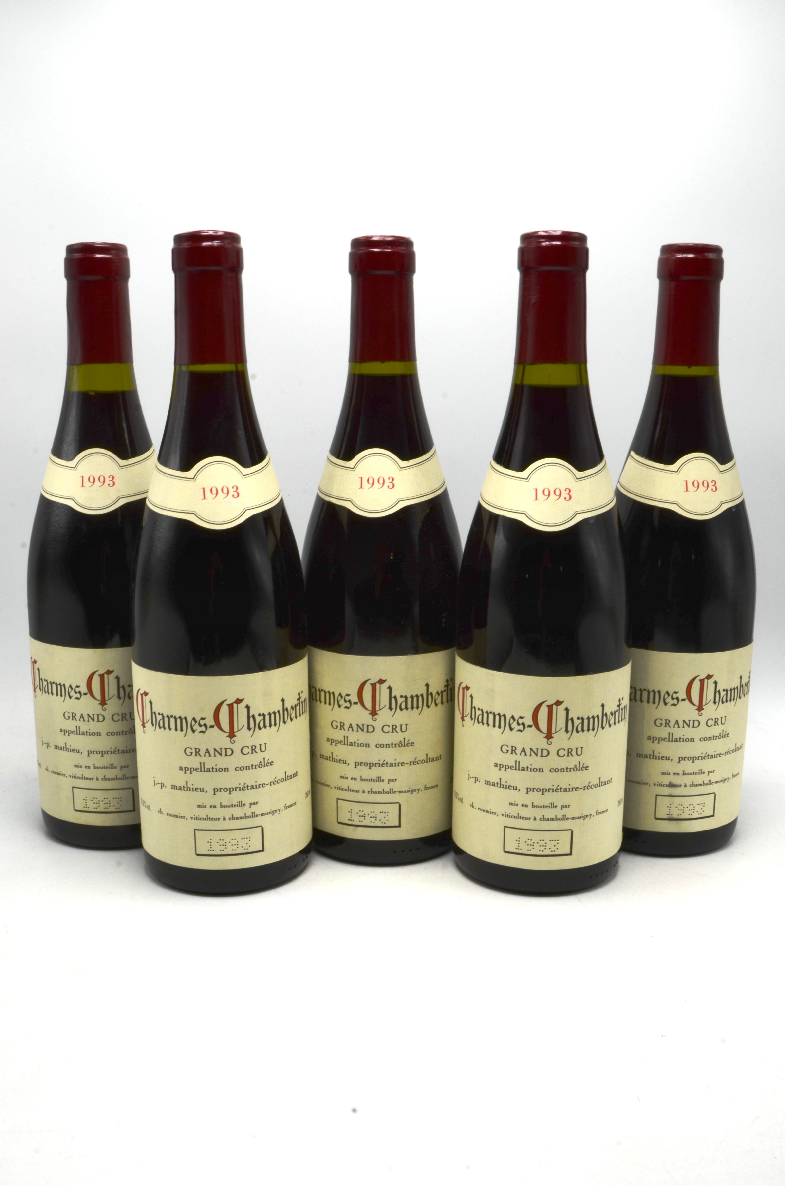 1993 Domaine Jean-Pierre Mathieu Charmes-Chambertin, Grand Cru