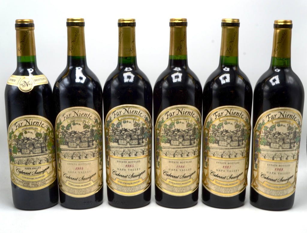 1983-1988 Far Niente Cave Collection Cabernet Sauvignon, Oakville, Napa Valley [Vertical]