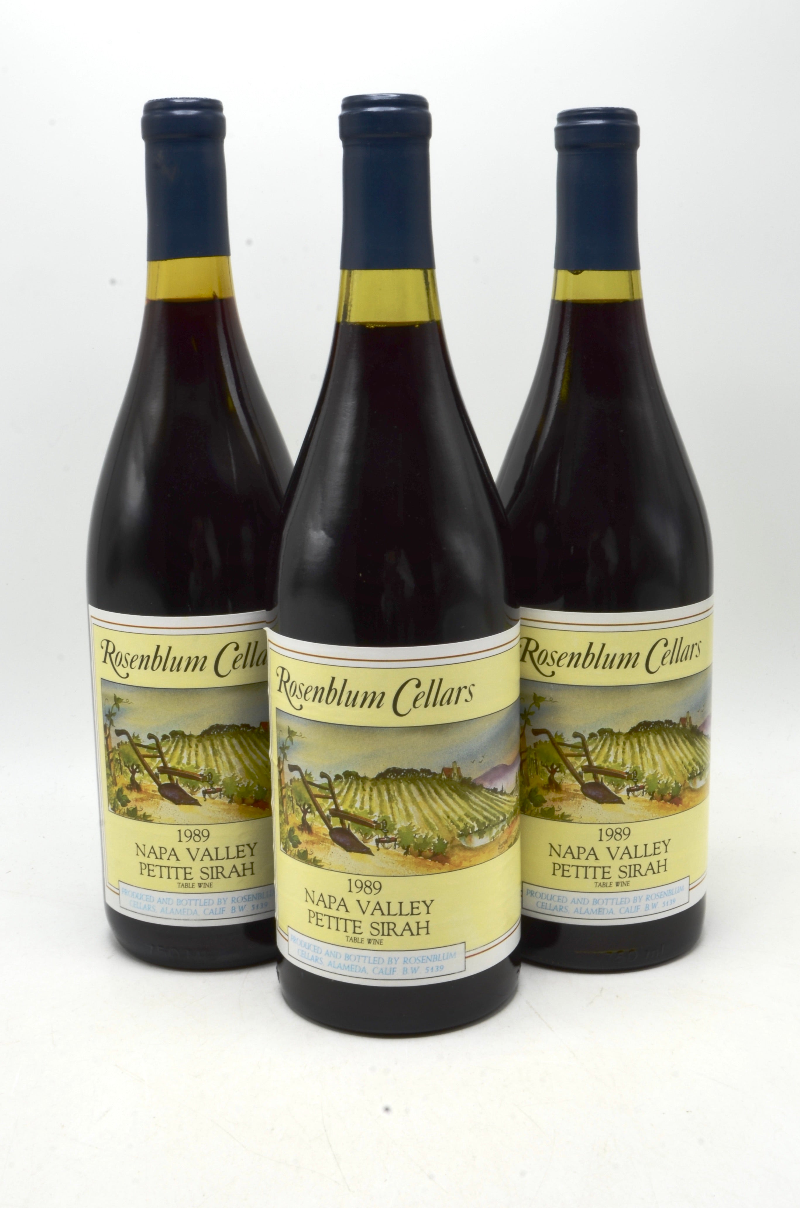 1989 Rosenblum Cellars Petite Sirah, Napa Valley