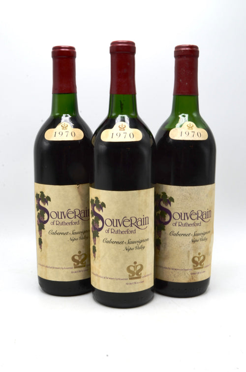 1970 Souverain Cabernet Sauvignon, Rutherford, Napa Valley