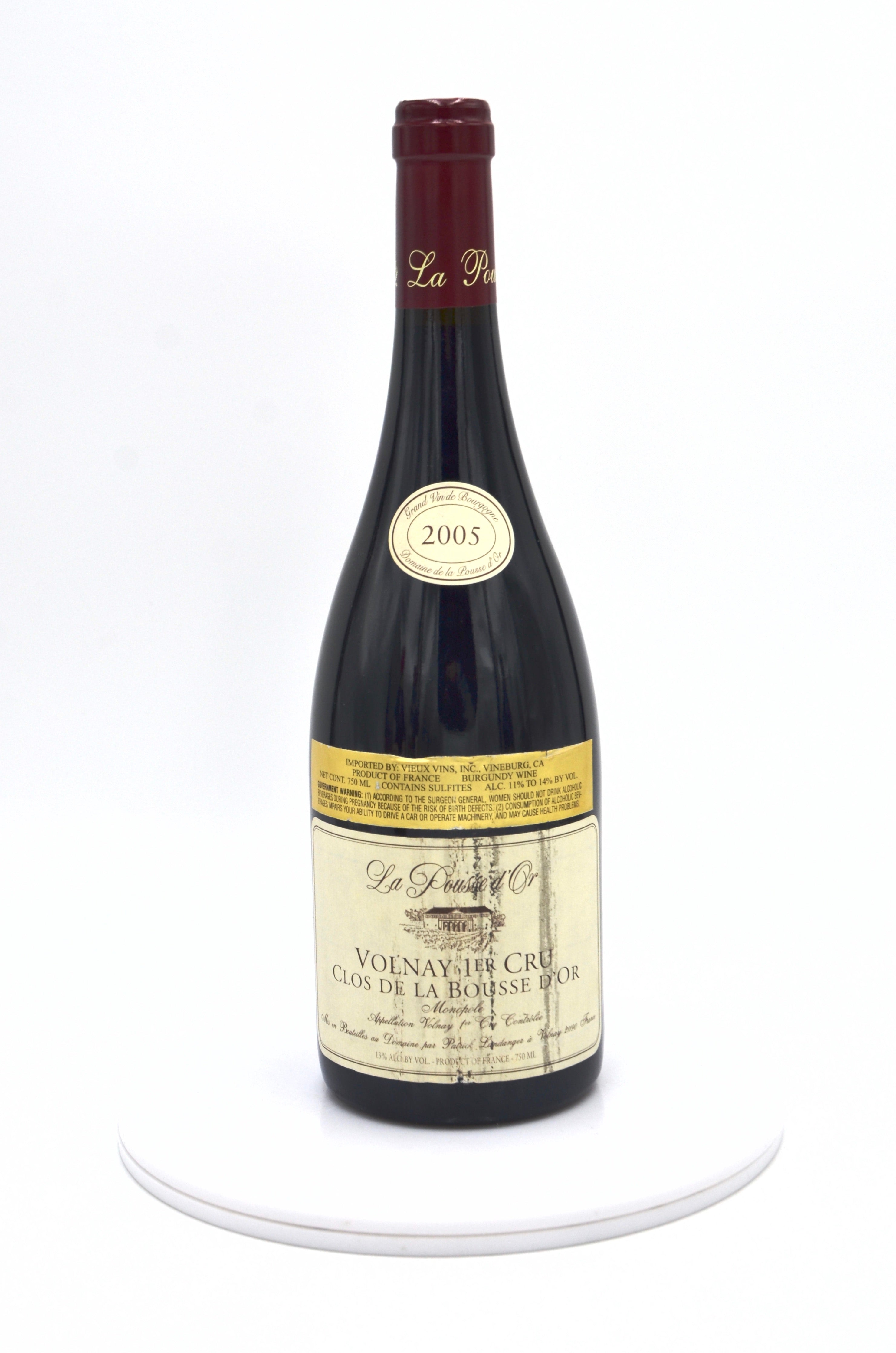 2005 Domaine de la Pousse d'Or Volnay, Clos de la Bousse d'Or, Monopole Premier Cru