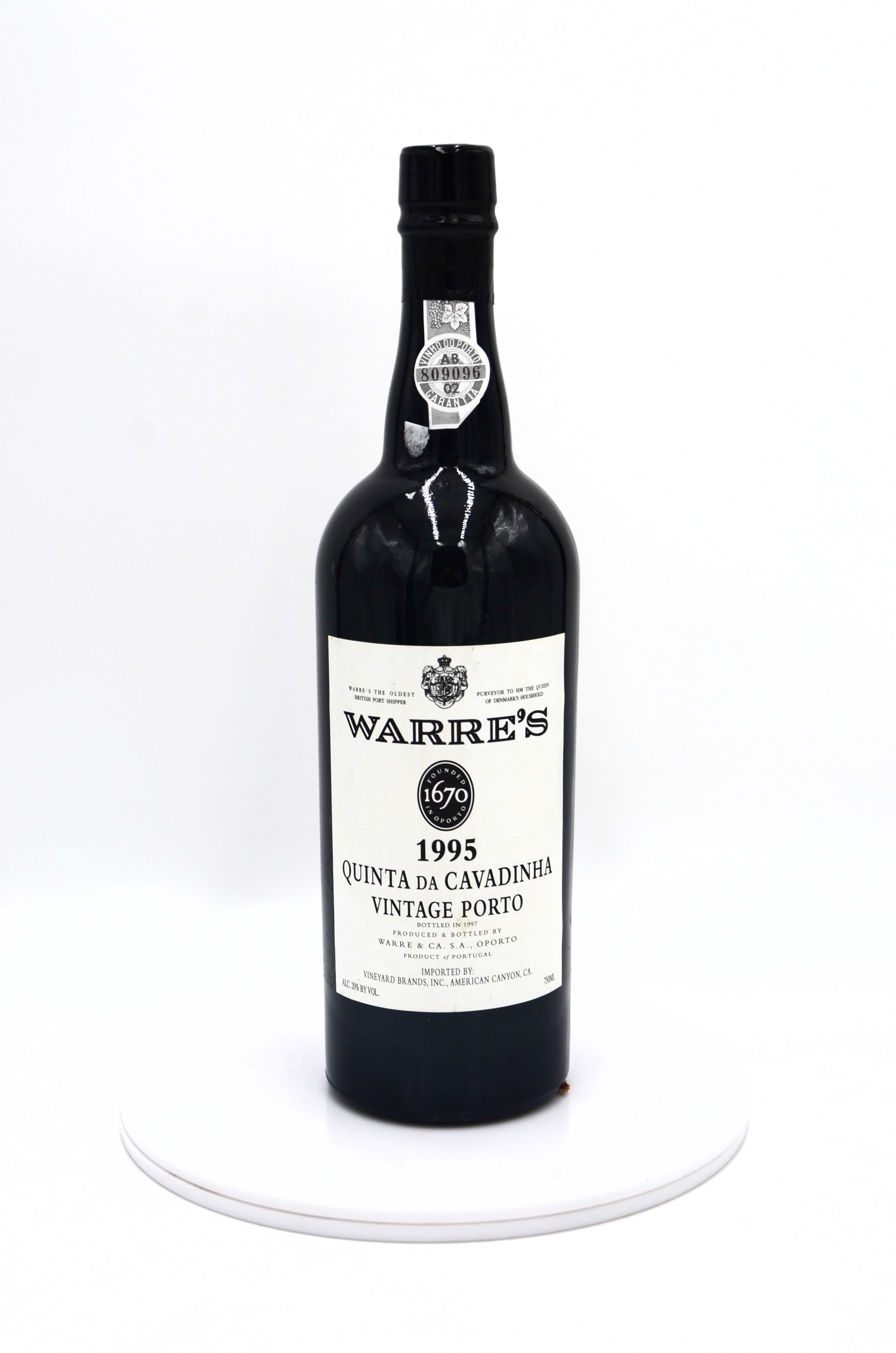 1995 Warre's Quinta de Cavadinha Vintage Port
