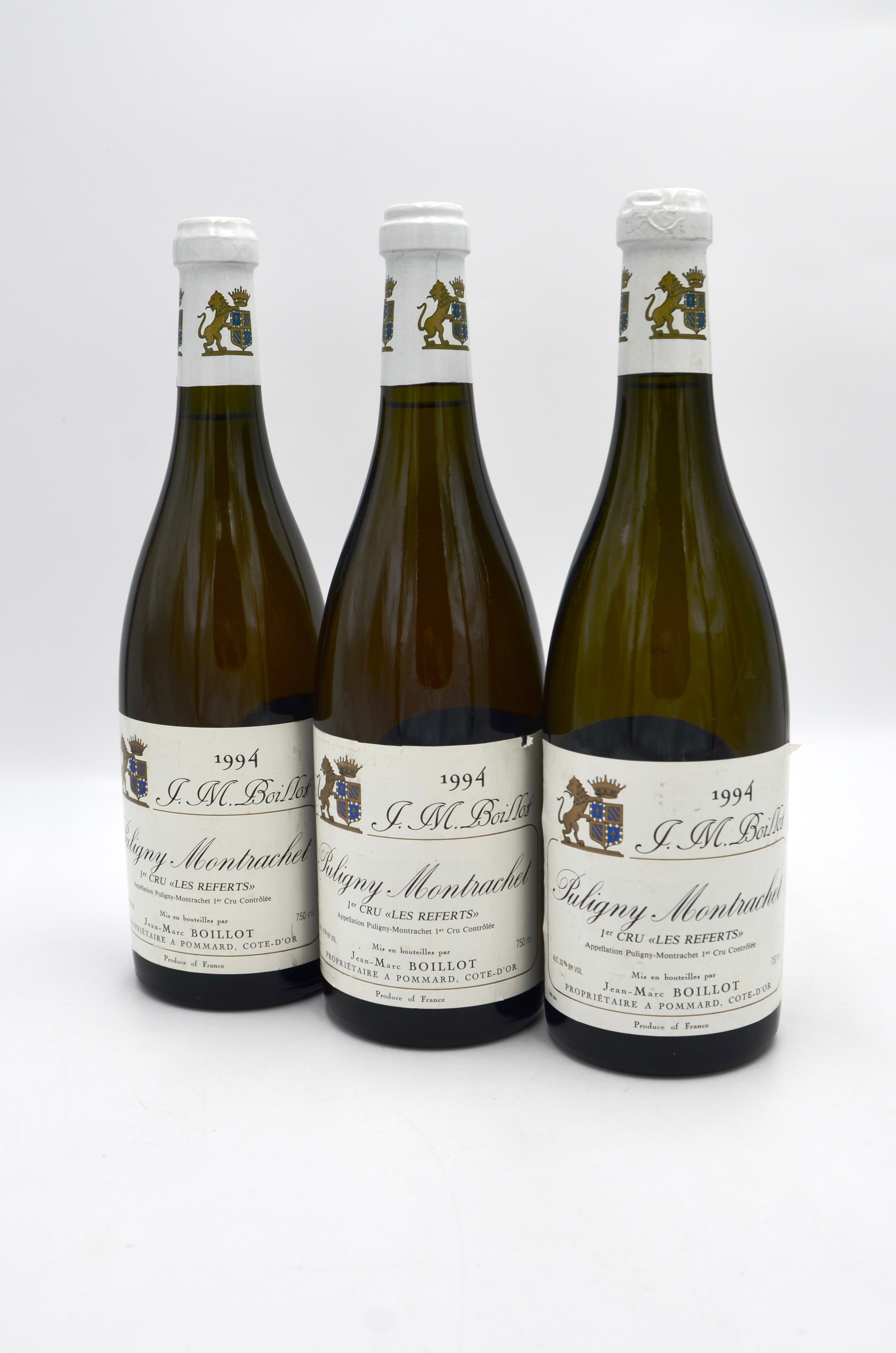 1994 Domaine Jean-Marc Boillot Puligny-Montrachet, Les Referts, Premier Cru