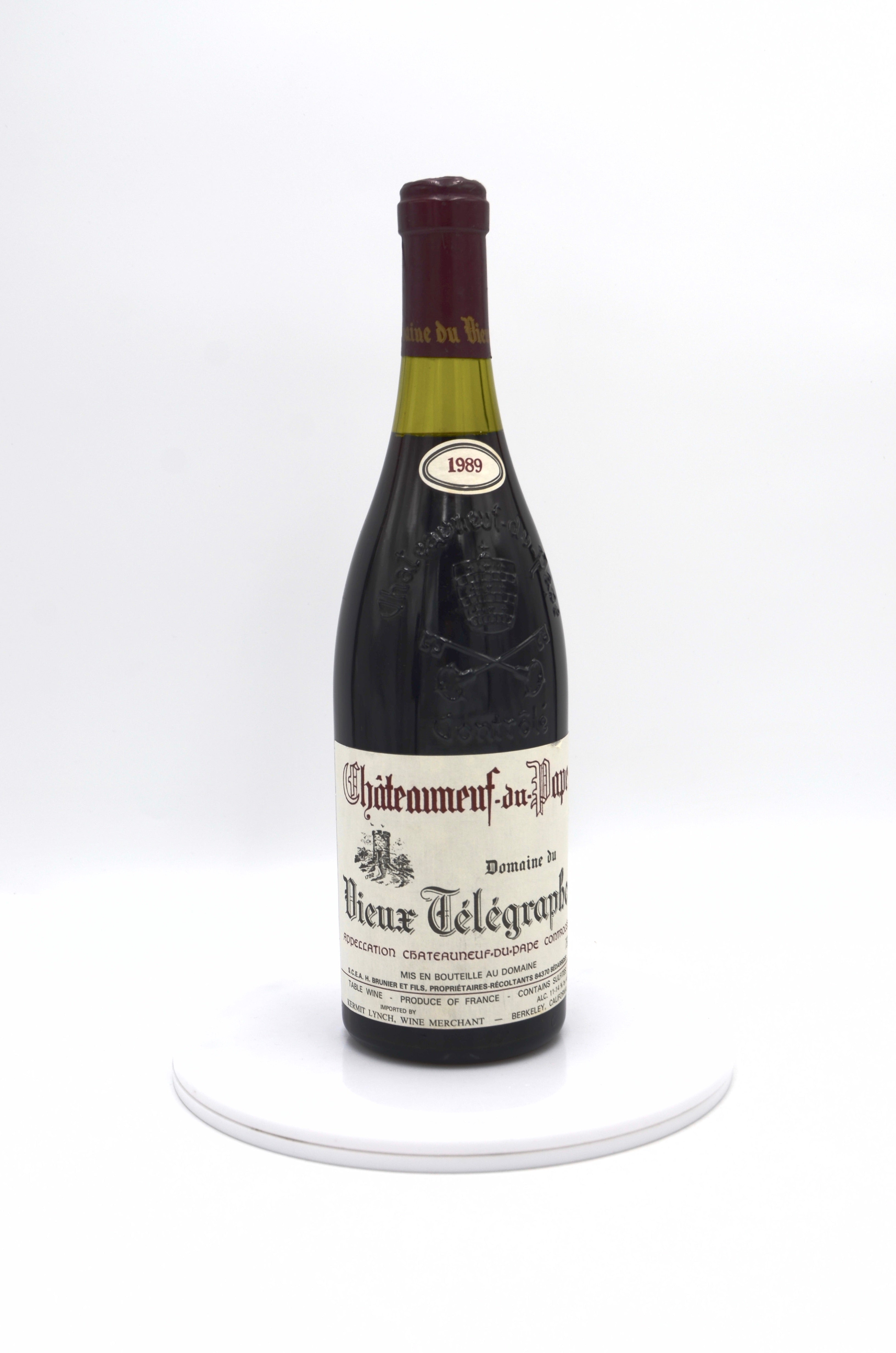 1989 Domaine du Vieux Telegraphe Chateauneuf-du-Pape, Rhone