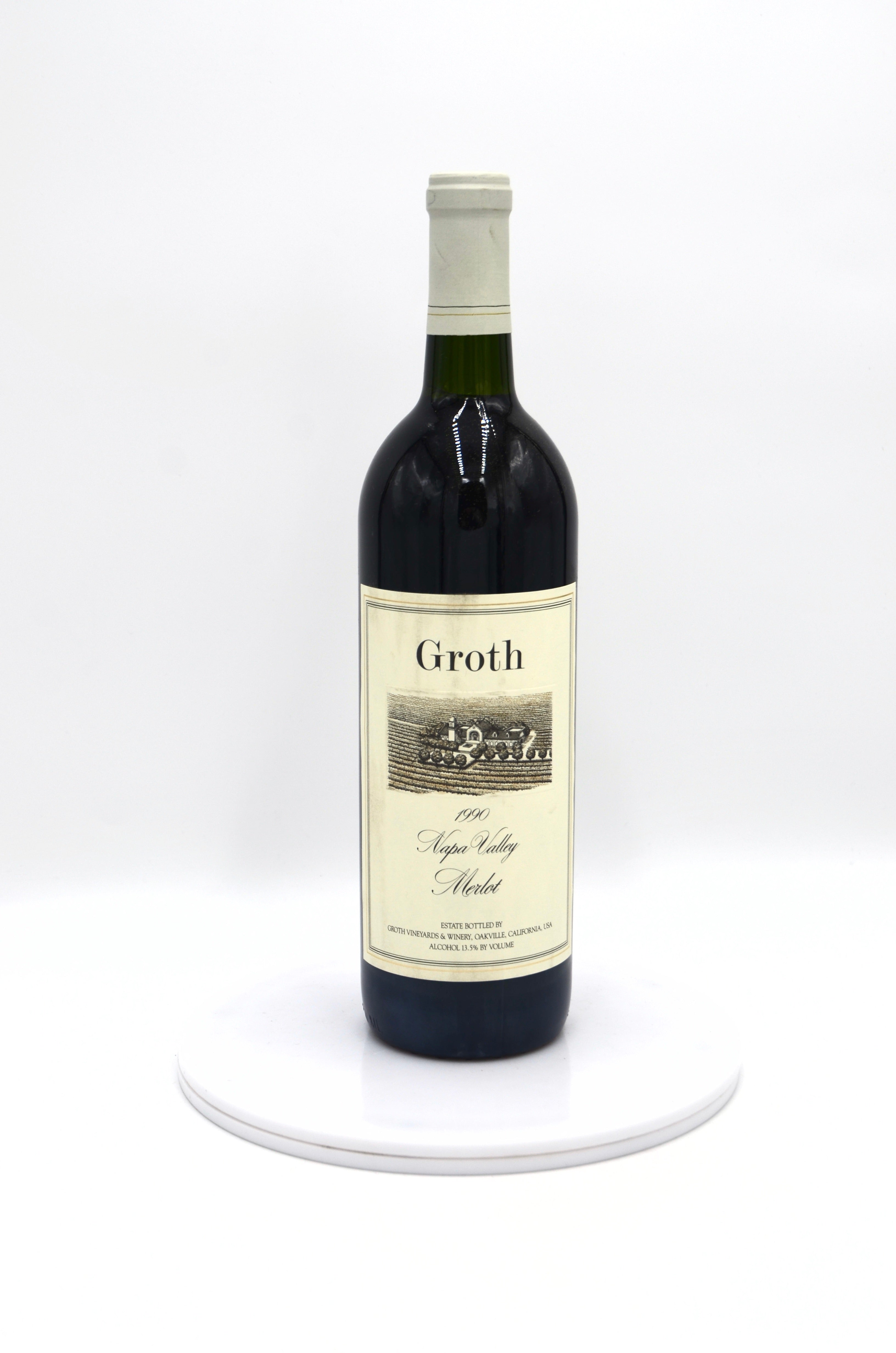 1990 Groth Merlot, Napa Valley