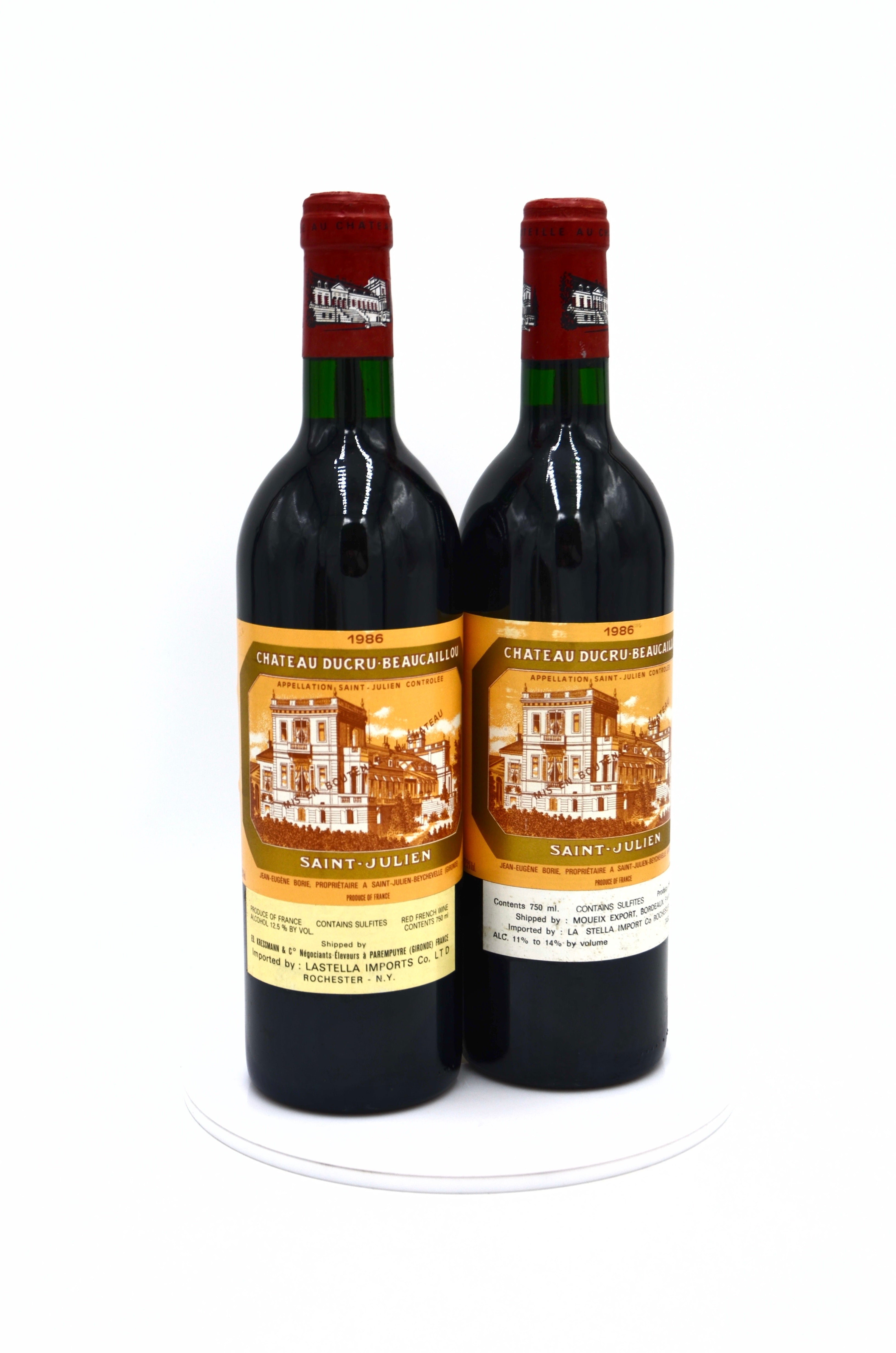 1986 Château Ducru-Beaucaillou, St. Julien