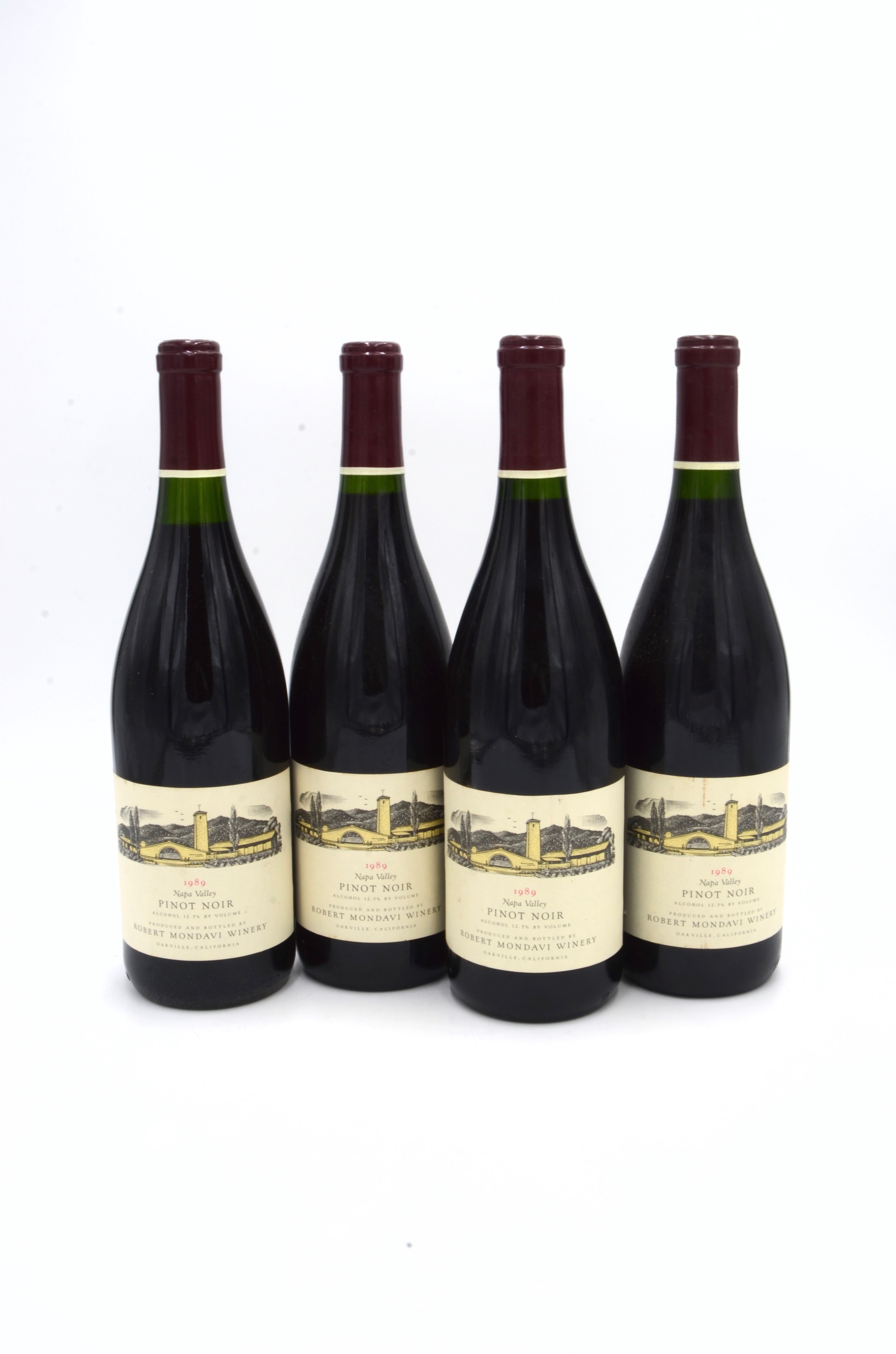 1989 Robert Mondavi Pinot Noir, Unfiltered, Napa Valley