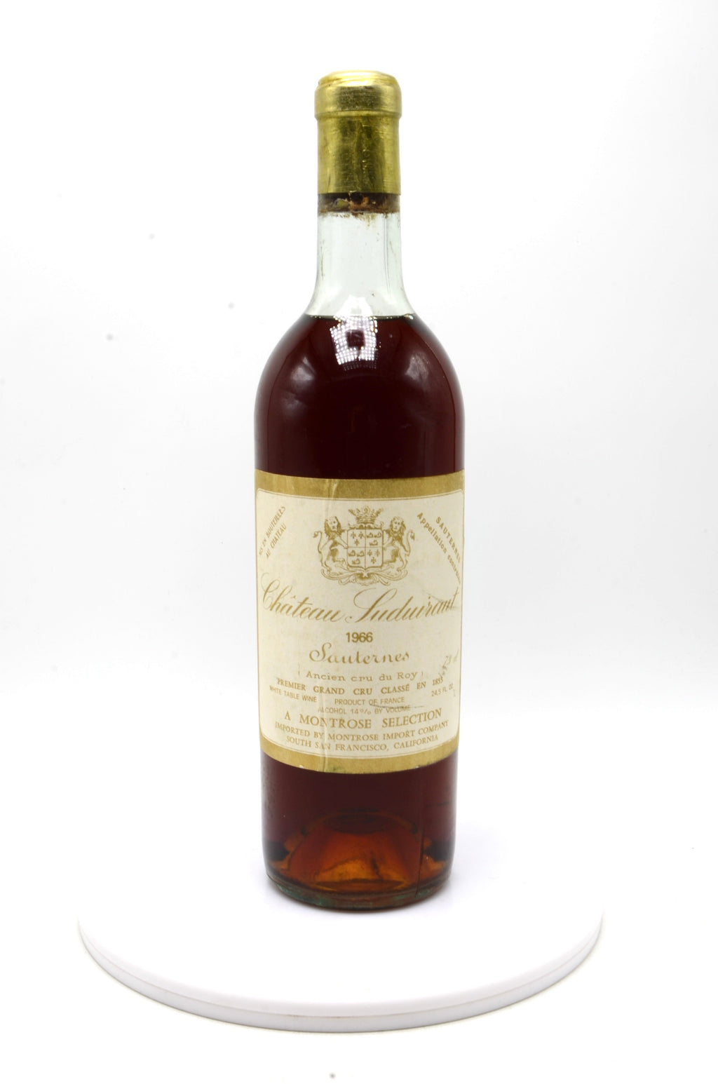 1966 Château Suduiraut, Sauternes