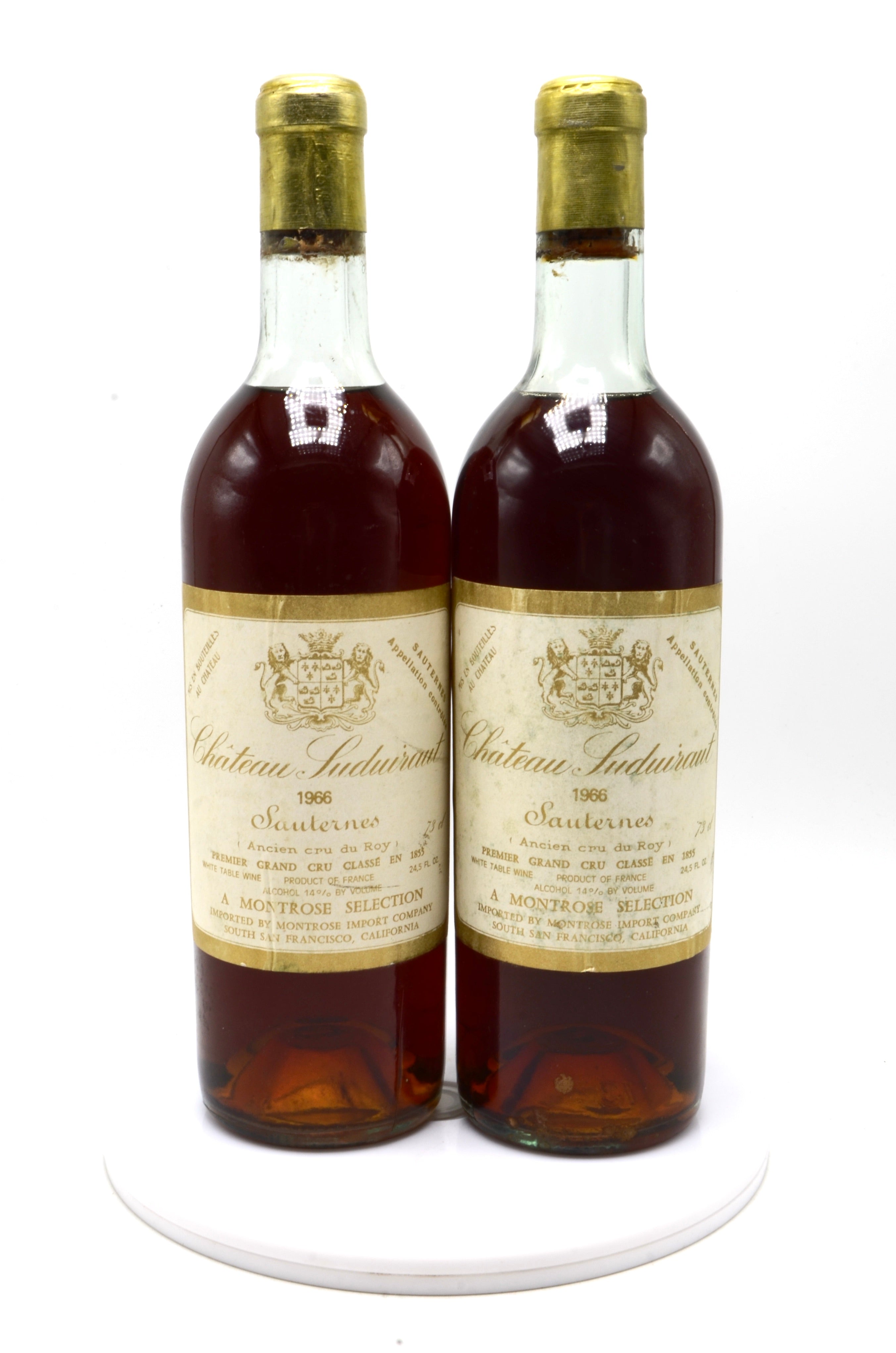 1966 Château Suduiraut, Sauternes