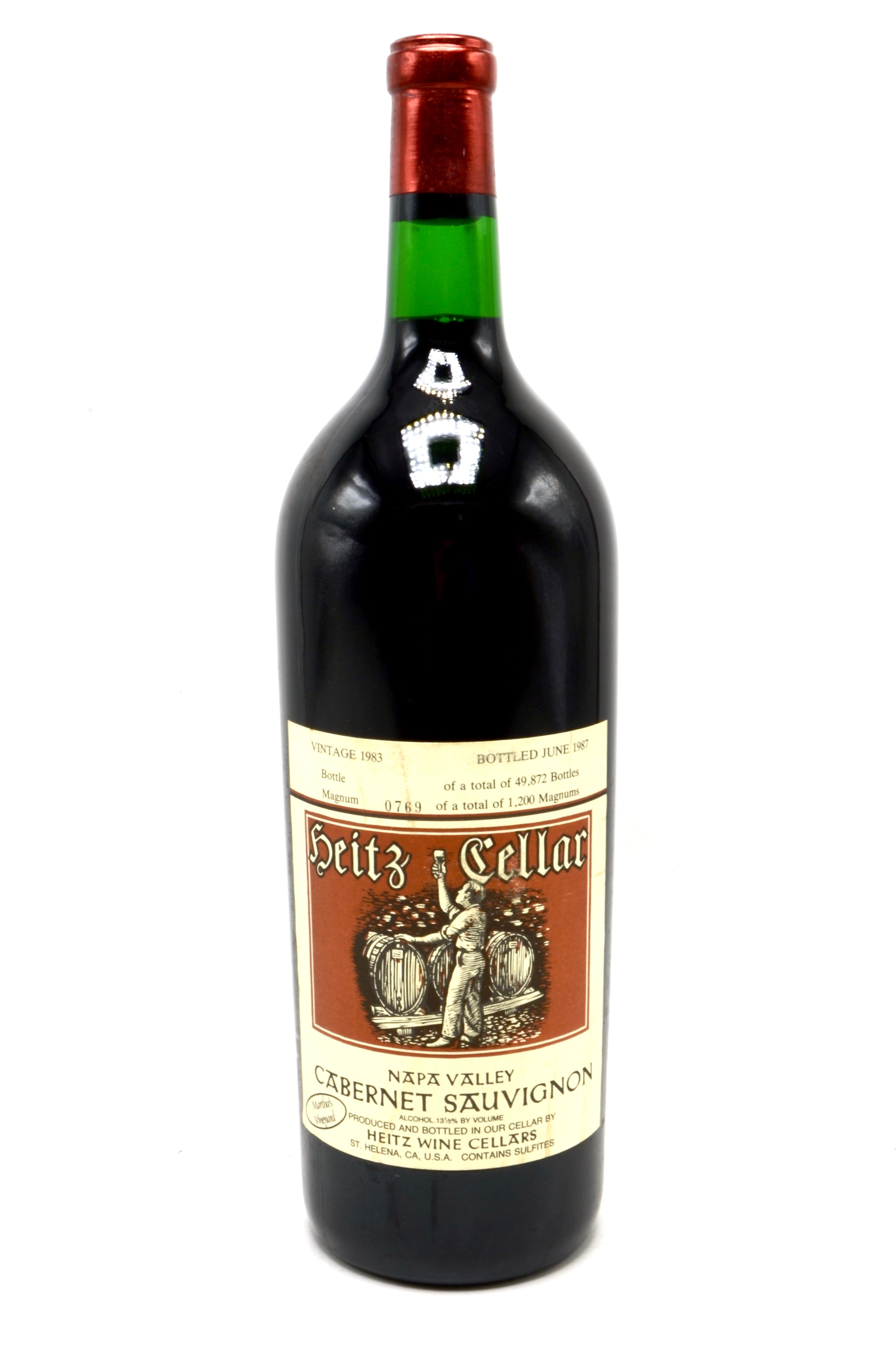 1983 Heitz Cellars Cabernet Sauvignon, Martha's Vineyard, Napa Valley (magnum)
