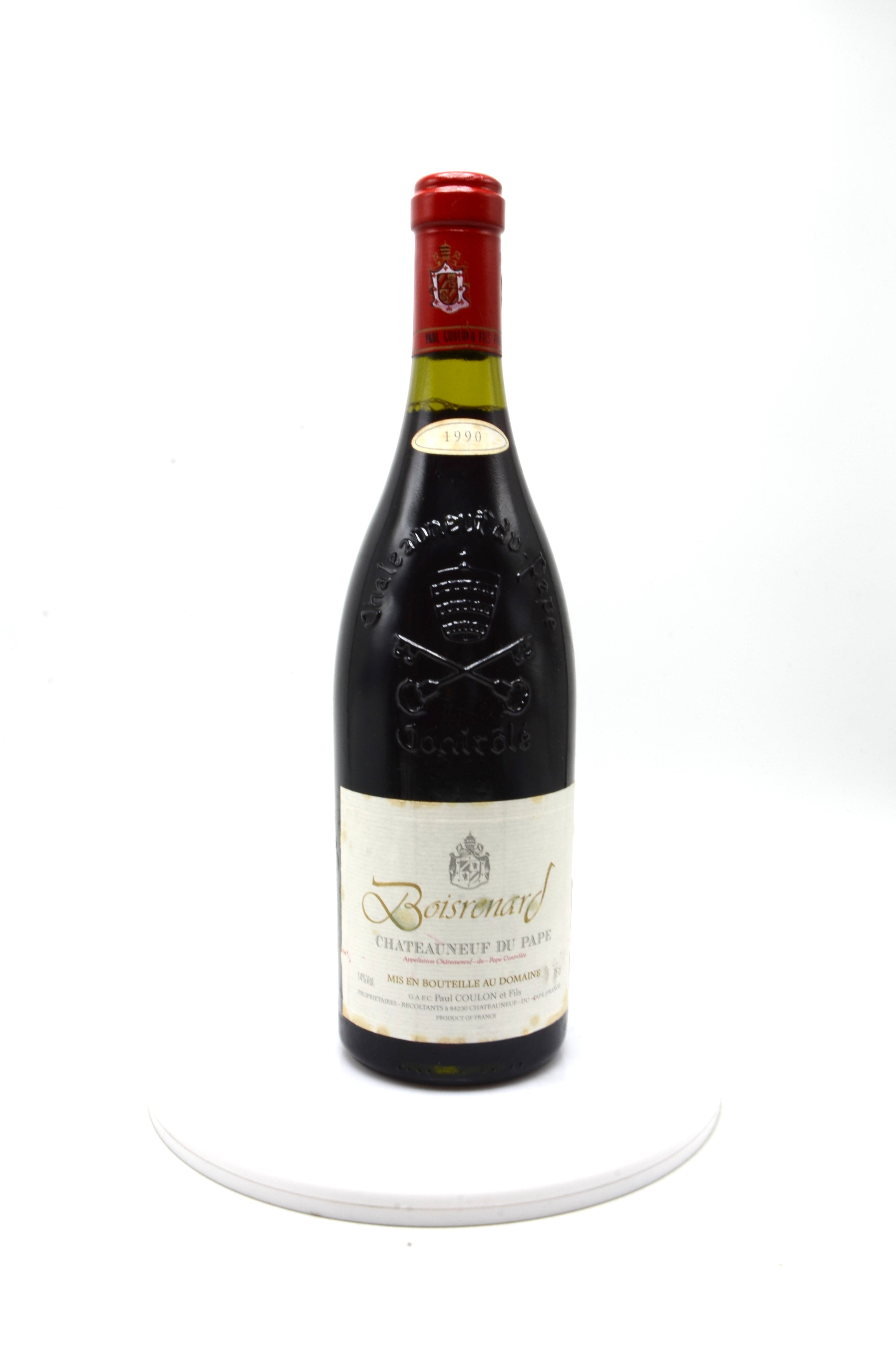 1990 Domaine de Beaurenard Chateauneuf du Pape, Cuvee Boisrenard