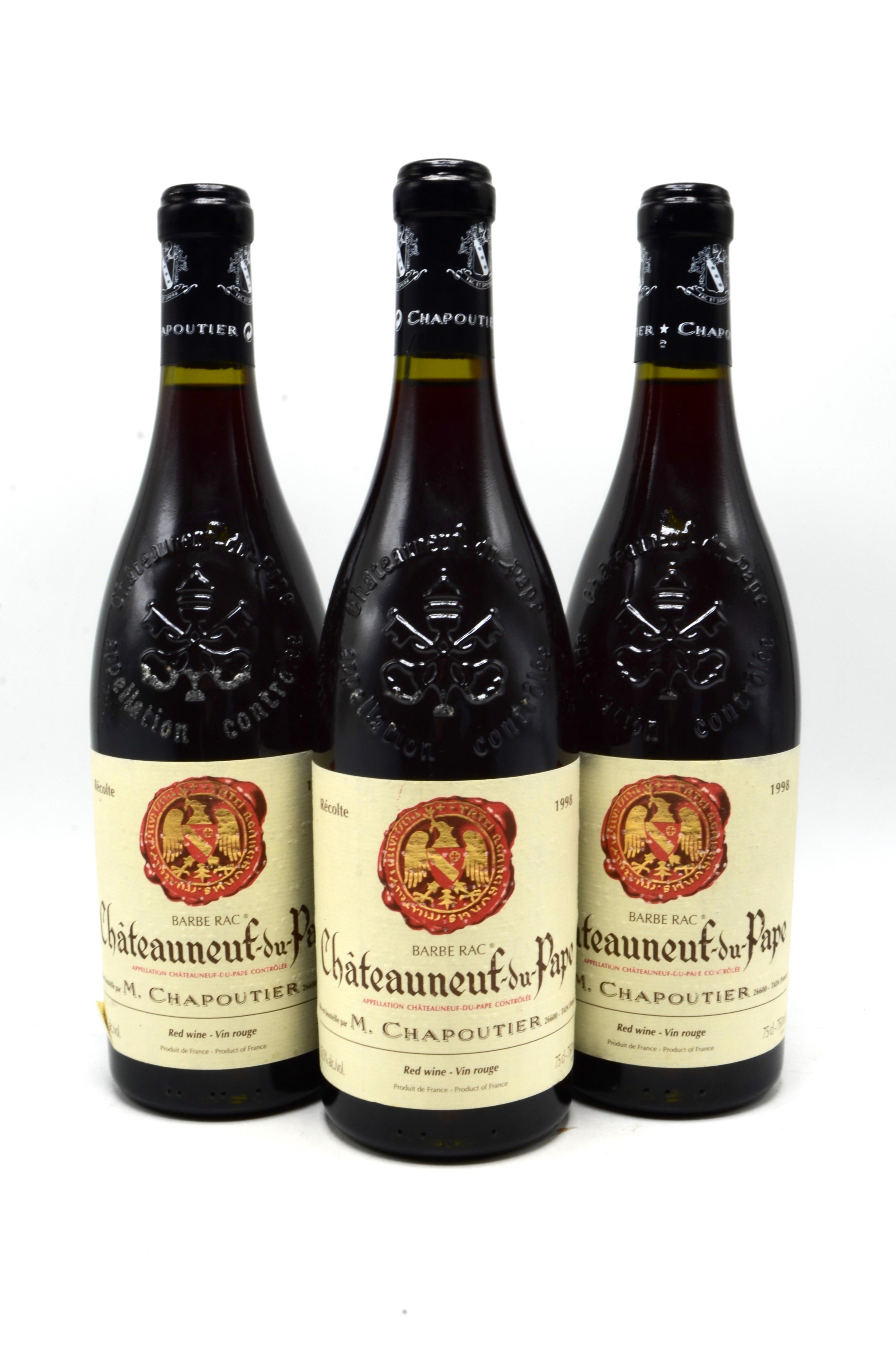 1998 M. Chapoutier Châteauneuf du Pape, Barbe Rac