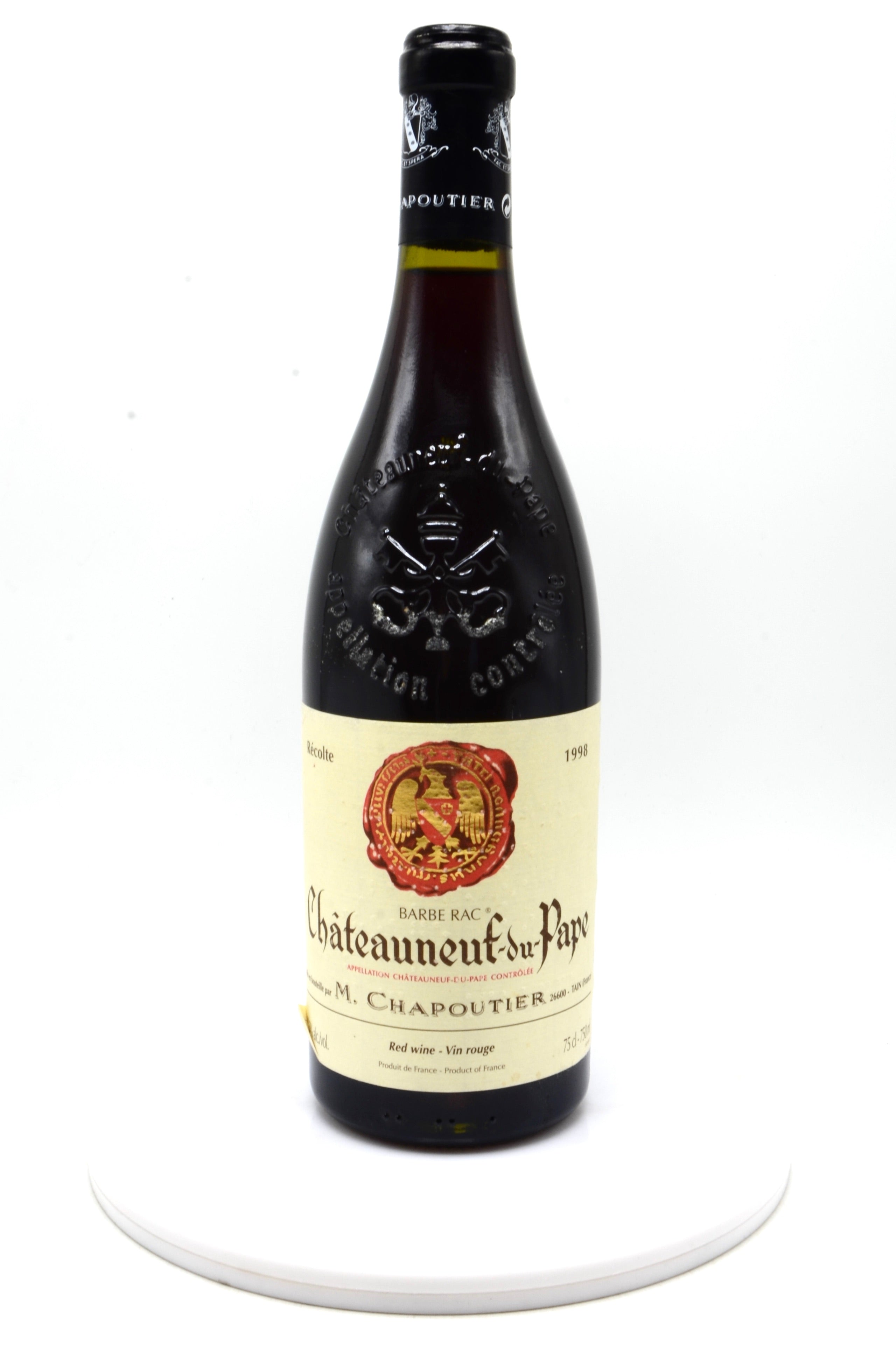 1998 M. Chapoutier Châteauneuf du Pape, Barbe Rac