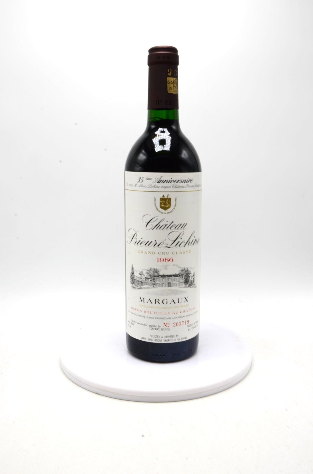 1986 Chateau Prieure-Lichine, Margaux