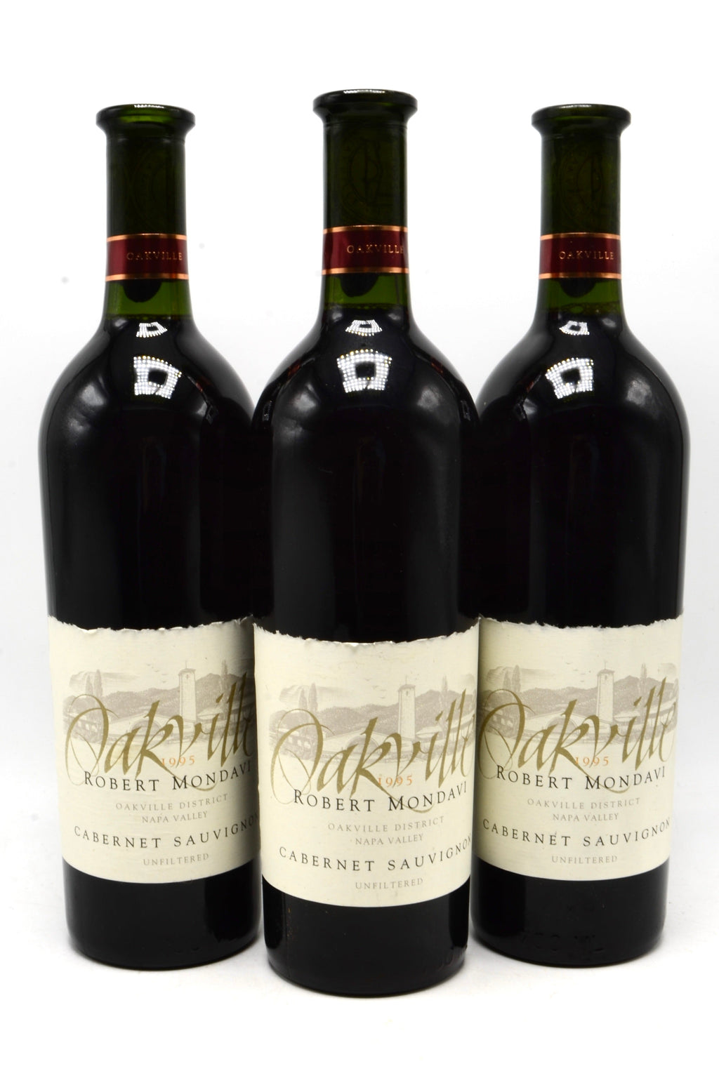 1995 Robert Mondavi Cabernet Sauvignon Unfiltered, Oakville District, Napa Valley