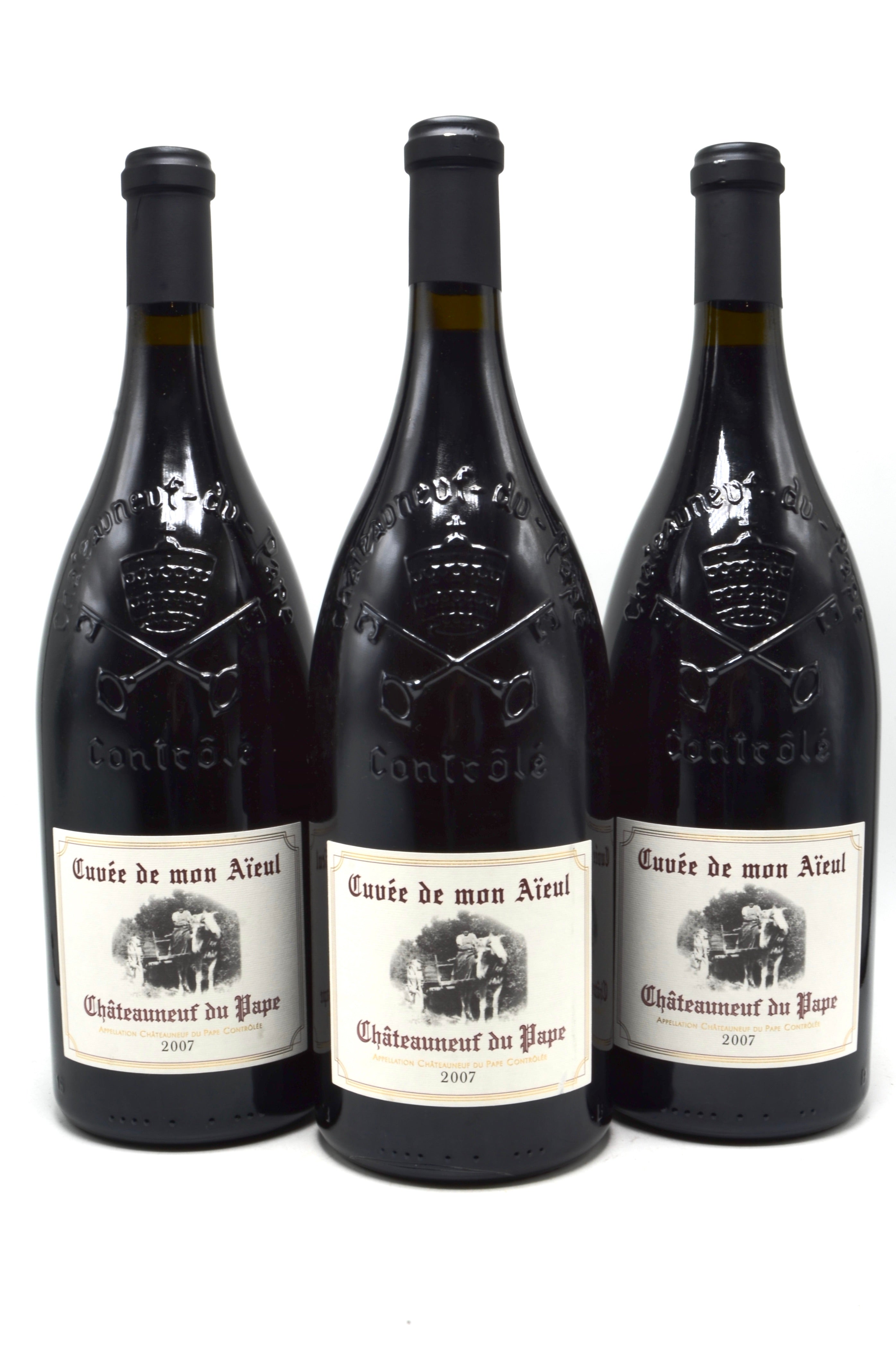 2007 Domaine Pierre Usseglio & Fils Chateauneuf du Pape, Cuvee de Mon Aieul (magnum)
