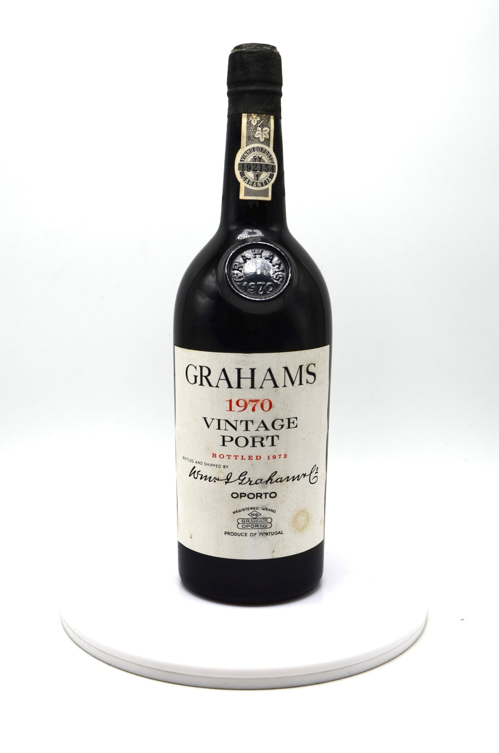 1970 Graham's Vintage Port