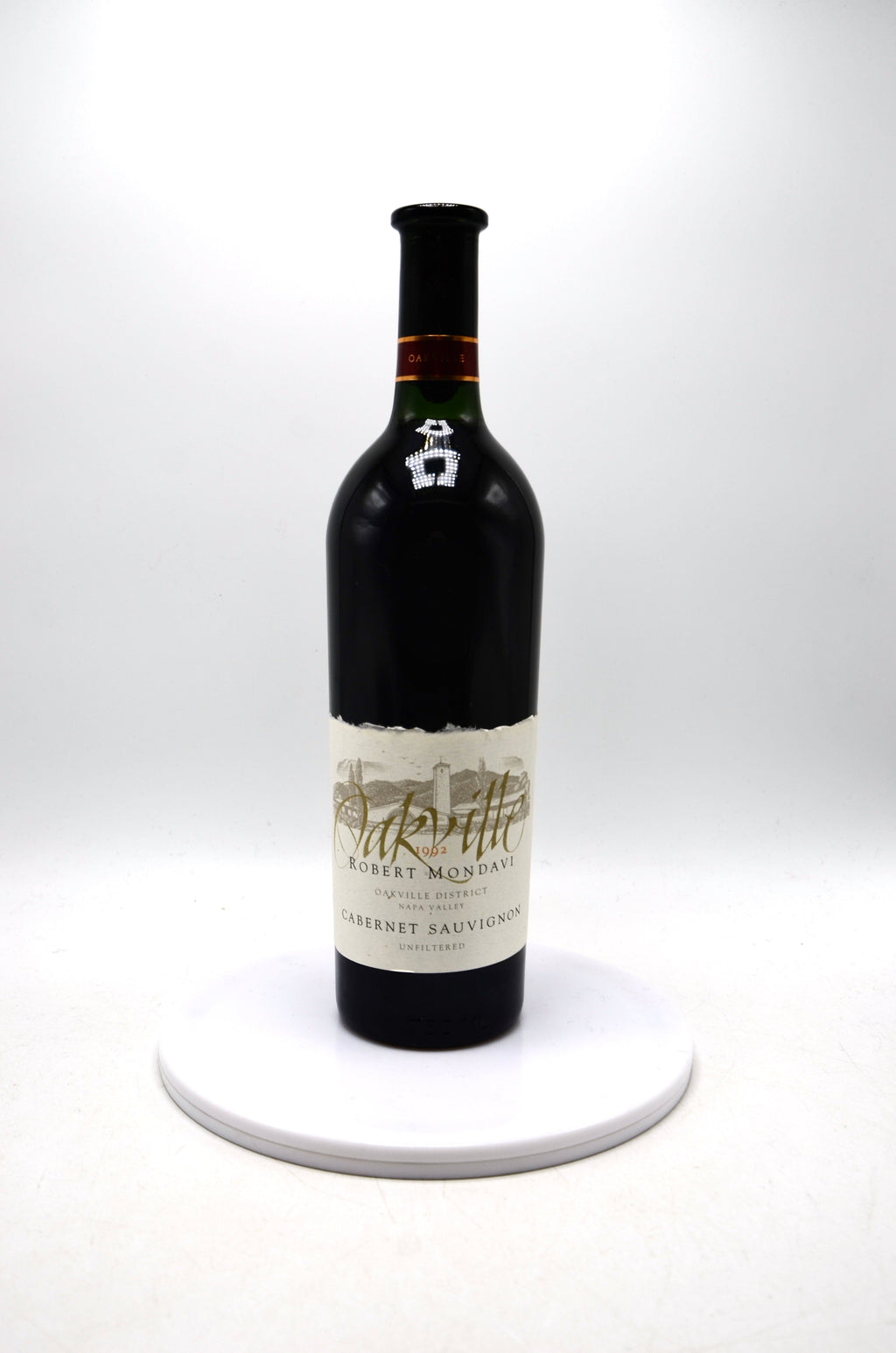 1992 Robert Mondavi Cabernet Sauvignon Unfiltered, Oakville District, Napa Valley