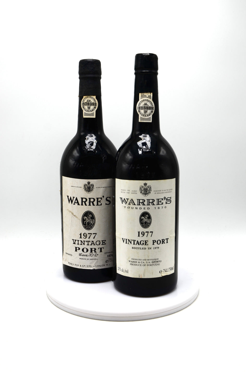 1977 Warre's Vintage Port