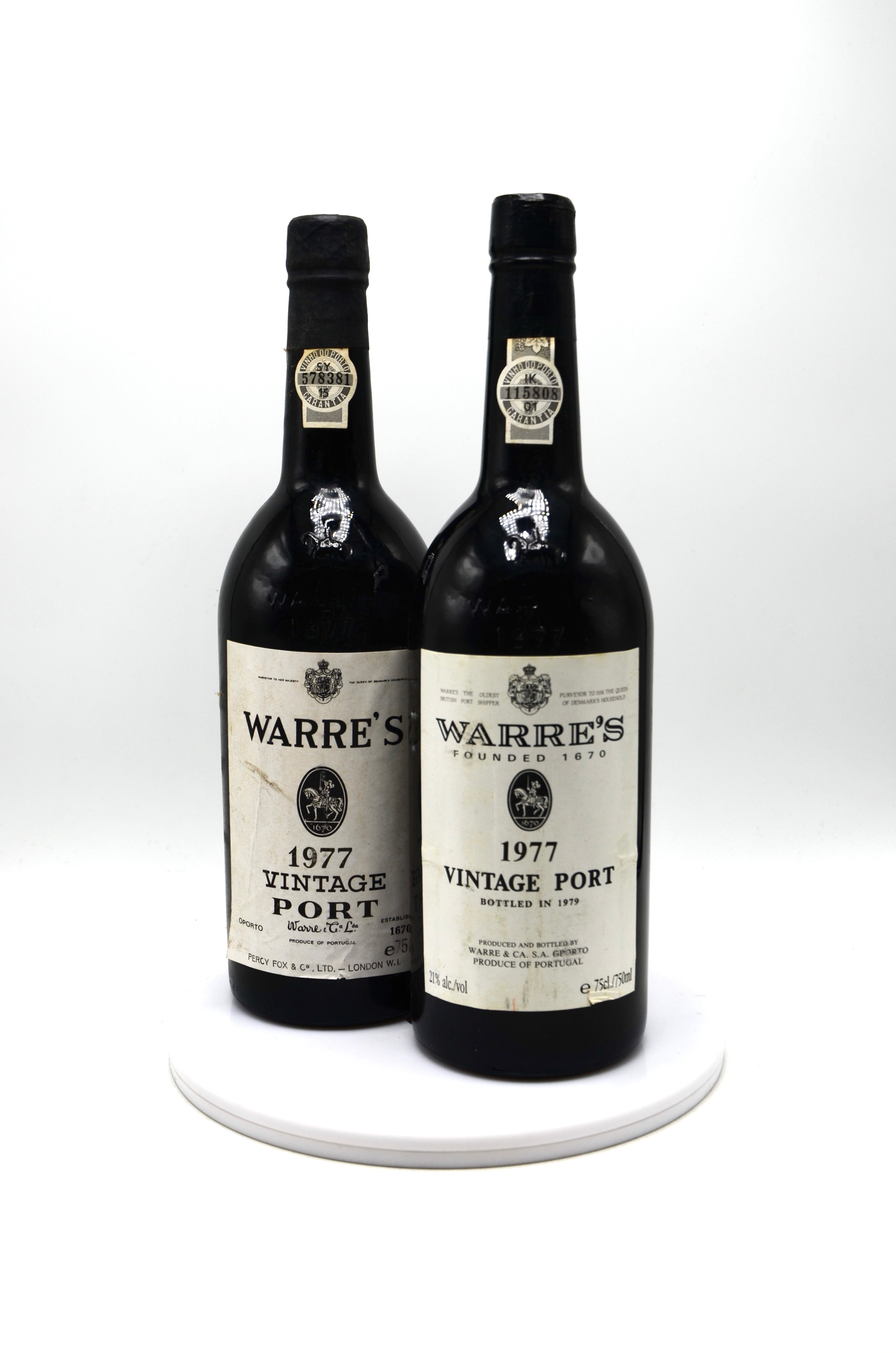 1977 Warre's Vintage Port