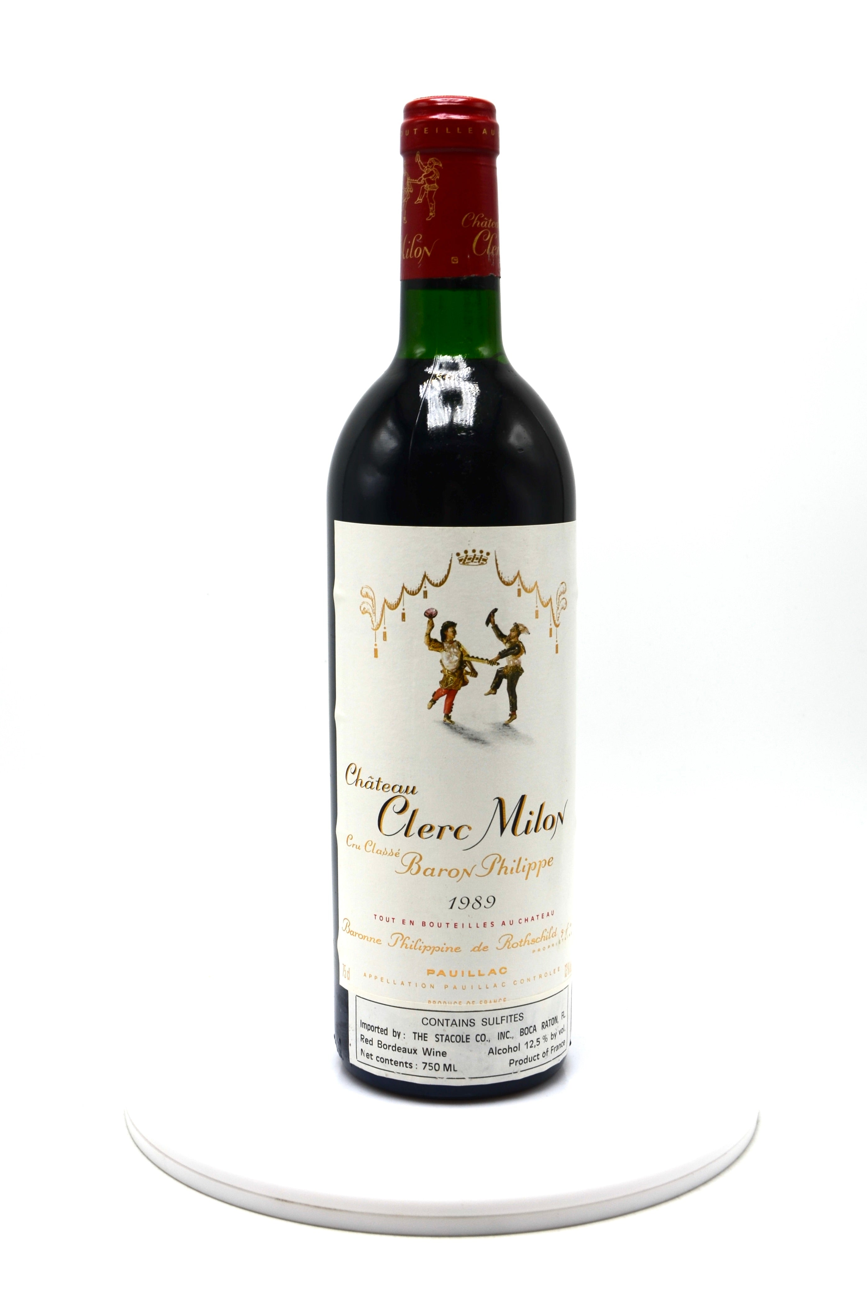 1989 Château Clerc Milon, Pauillac