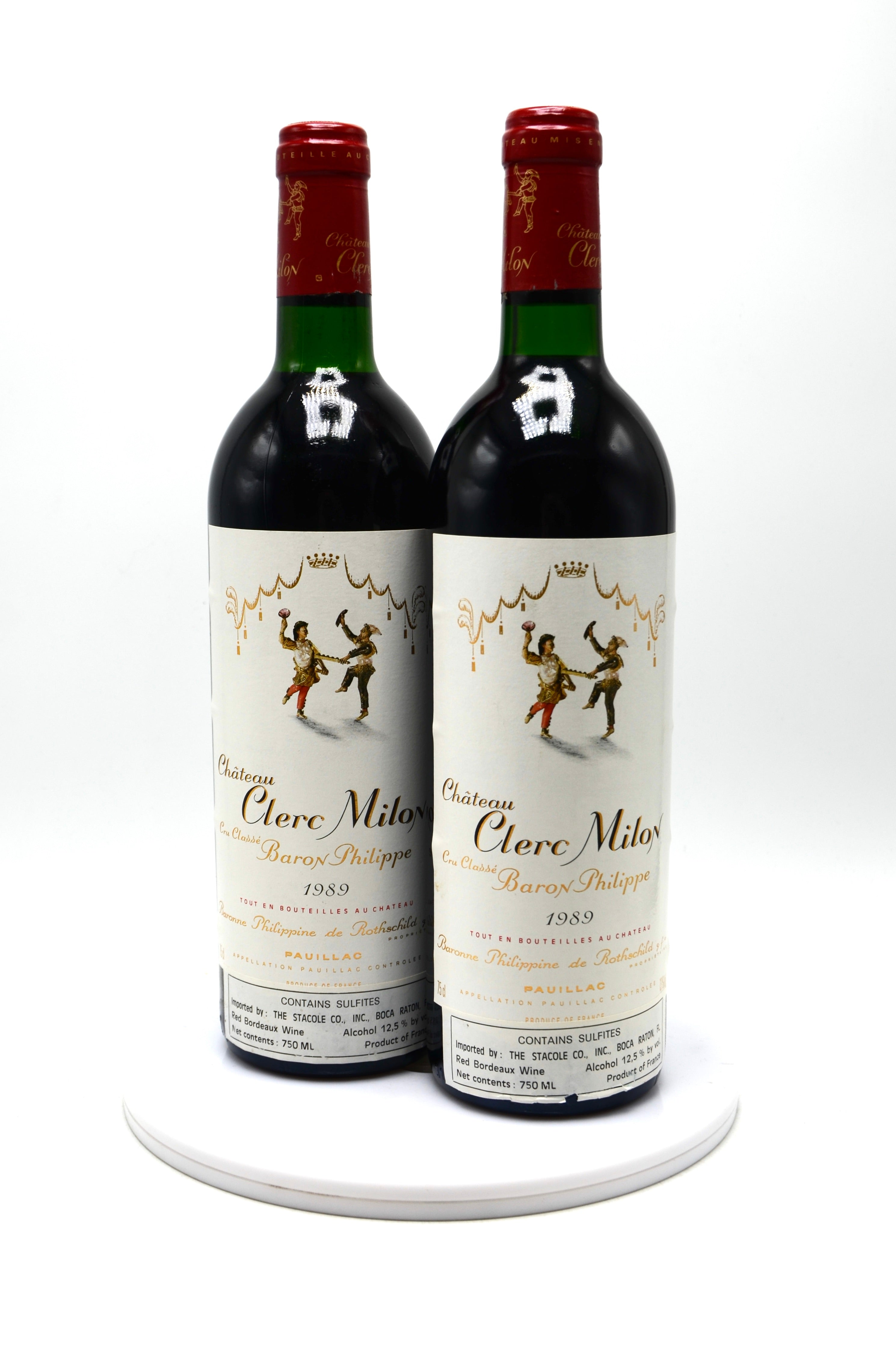 1989 Château Clerc Milon, Pauillac