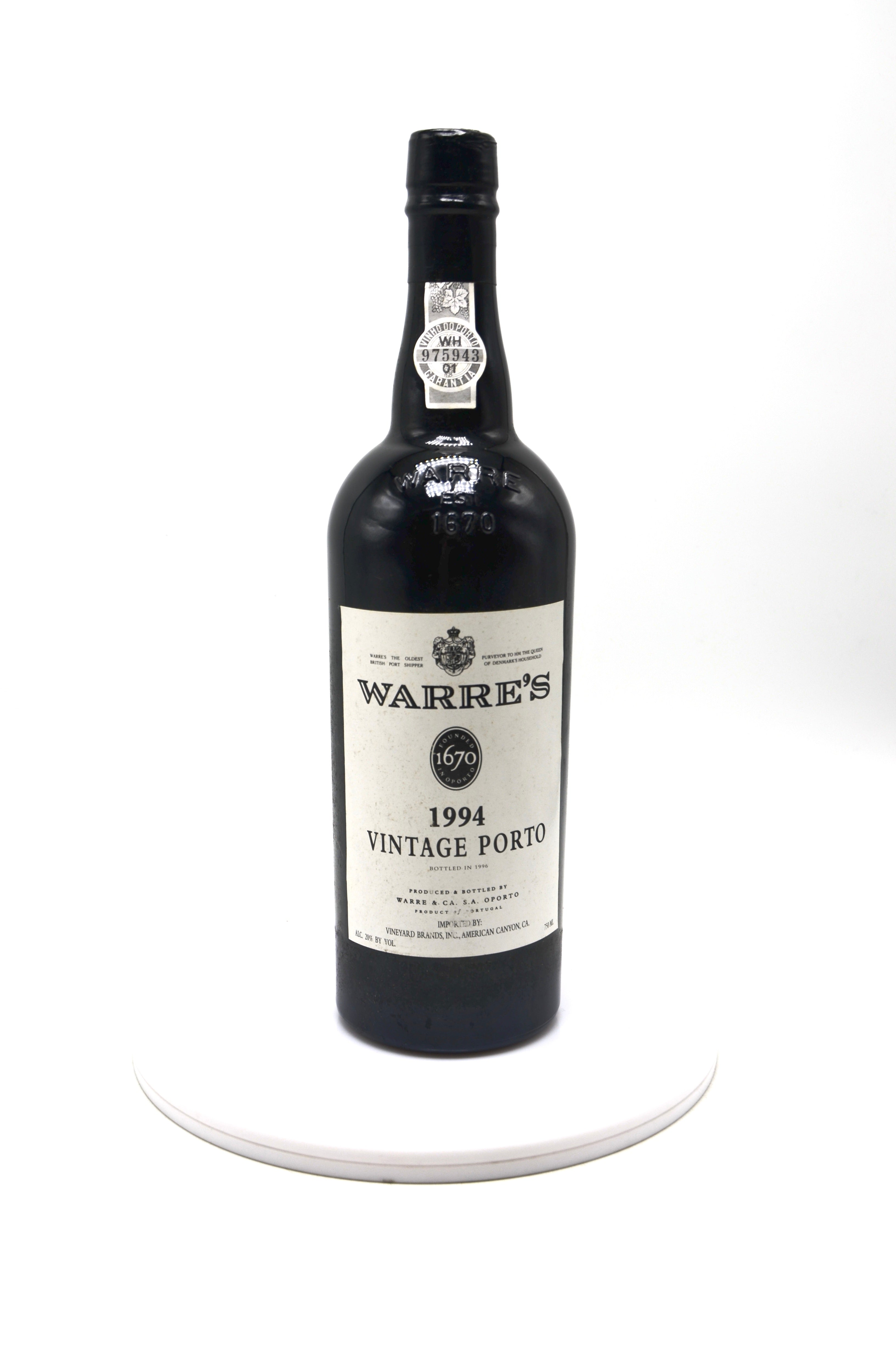 1994 Warre's Vintage Port