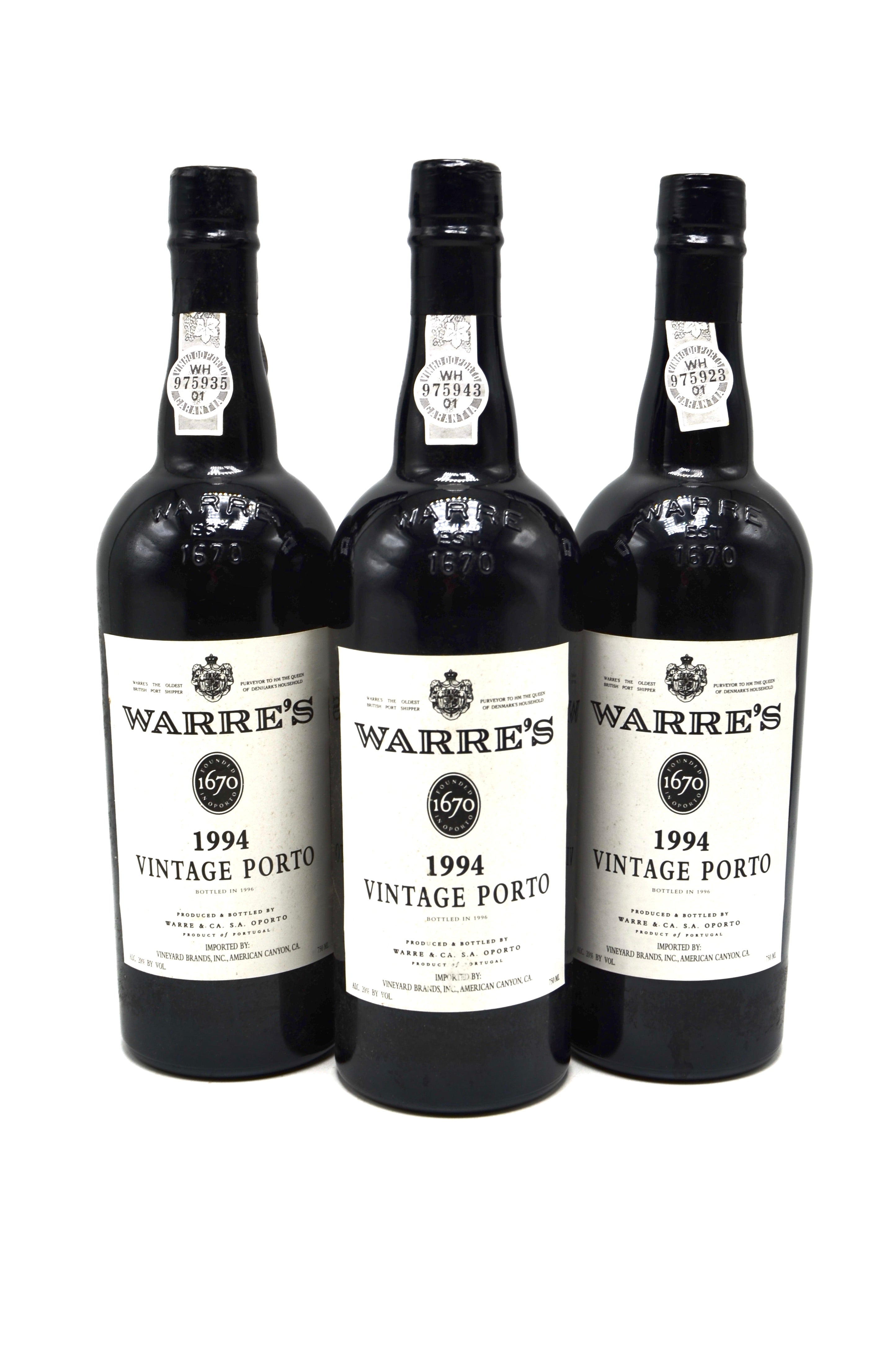 1994 Warre's Vintage Port