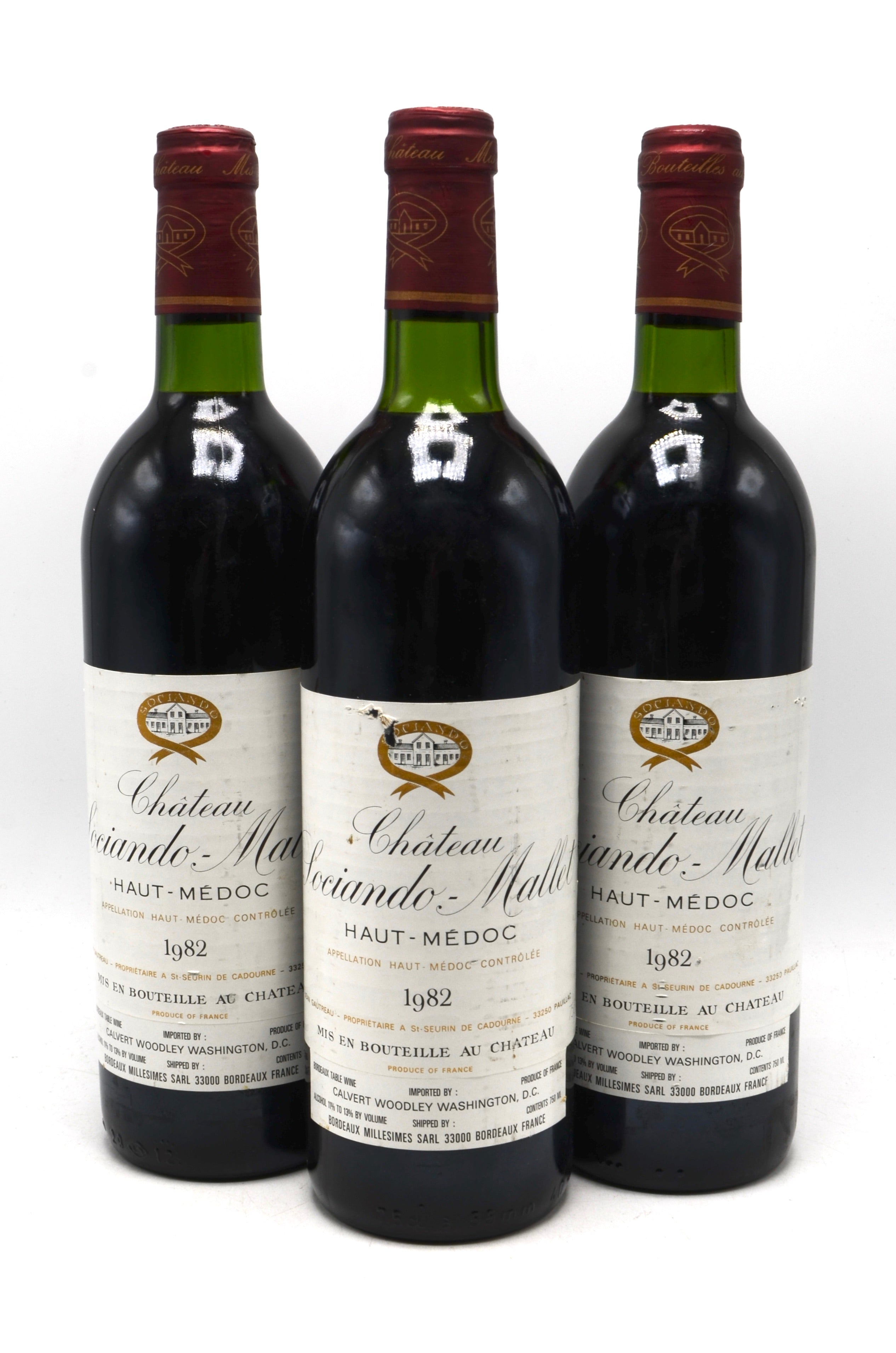 1982 Château Sociando-Mallet, Haut-Médoc