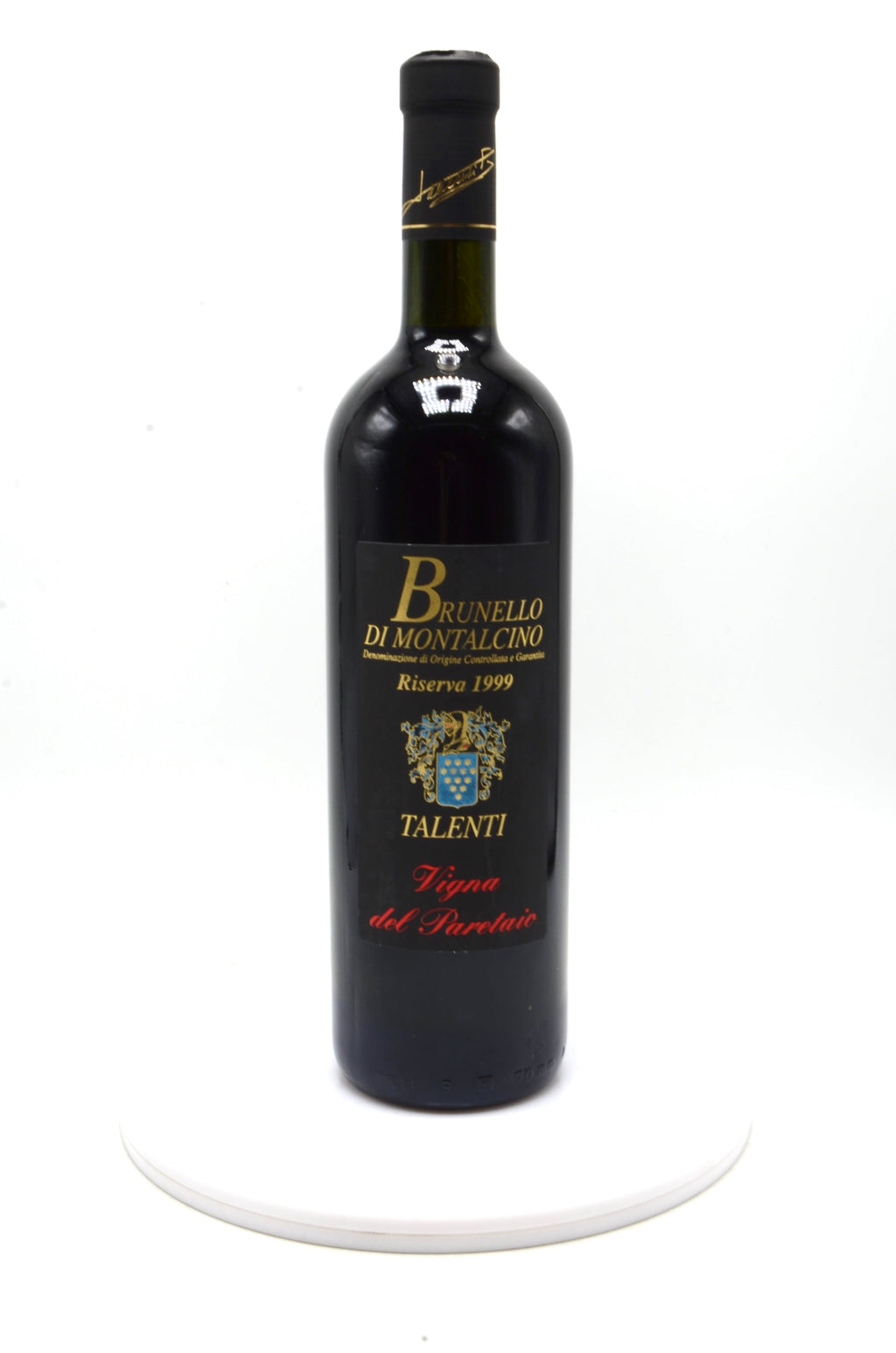 1999 Talenti Brunello di Montalcino, Vigna del Paretaio Riserva