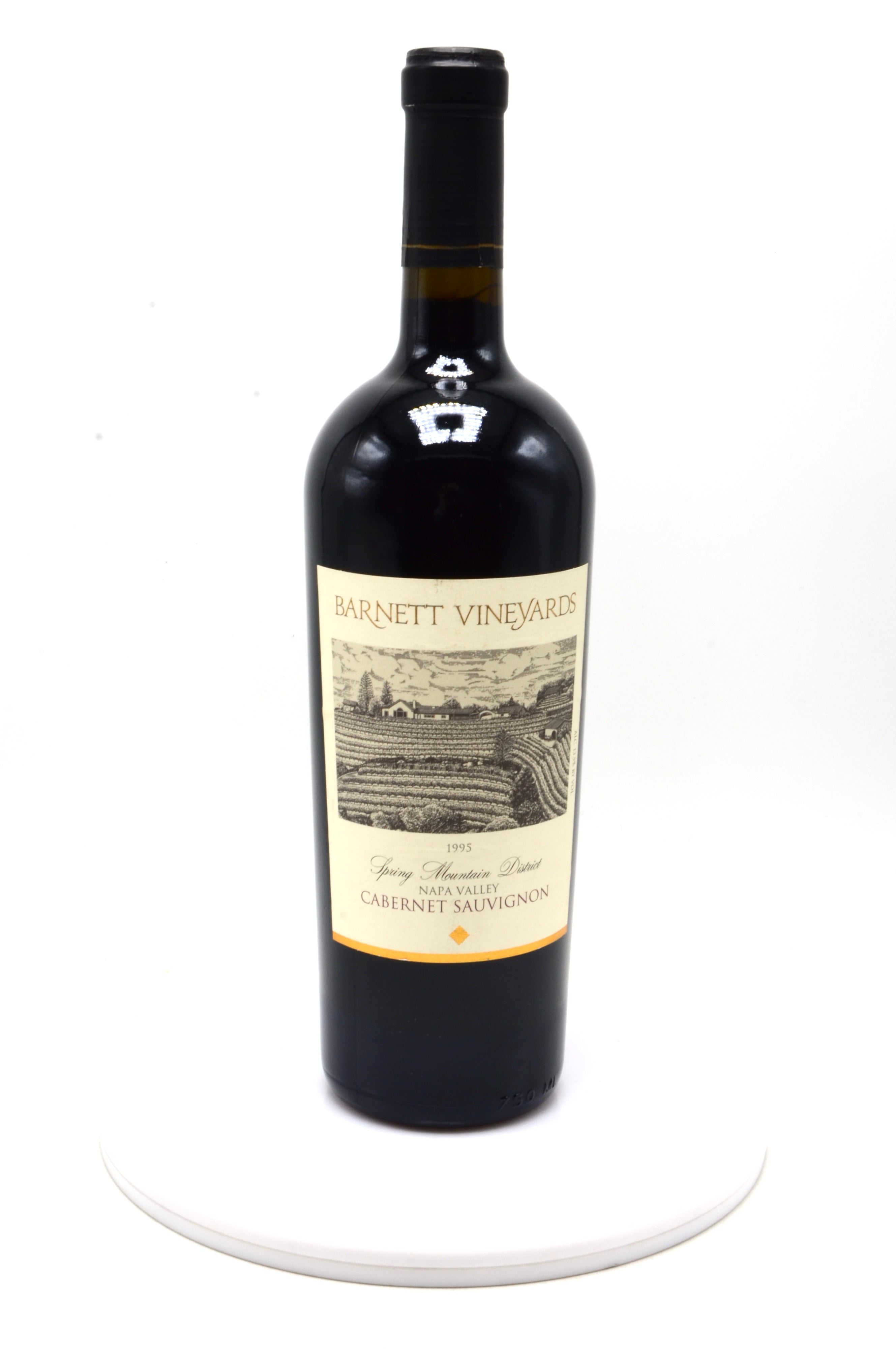 1995 Barnett Vineyards Cabernet Sauvignon, Spring Mountain District, Napa Valley