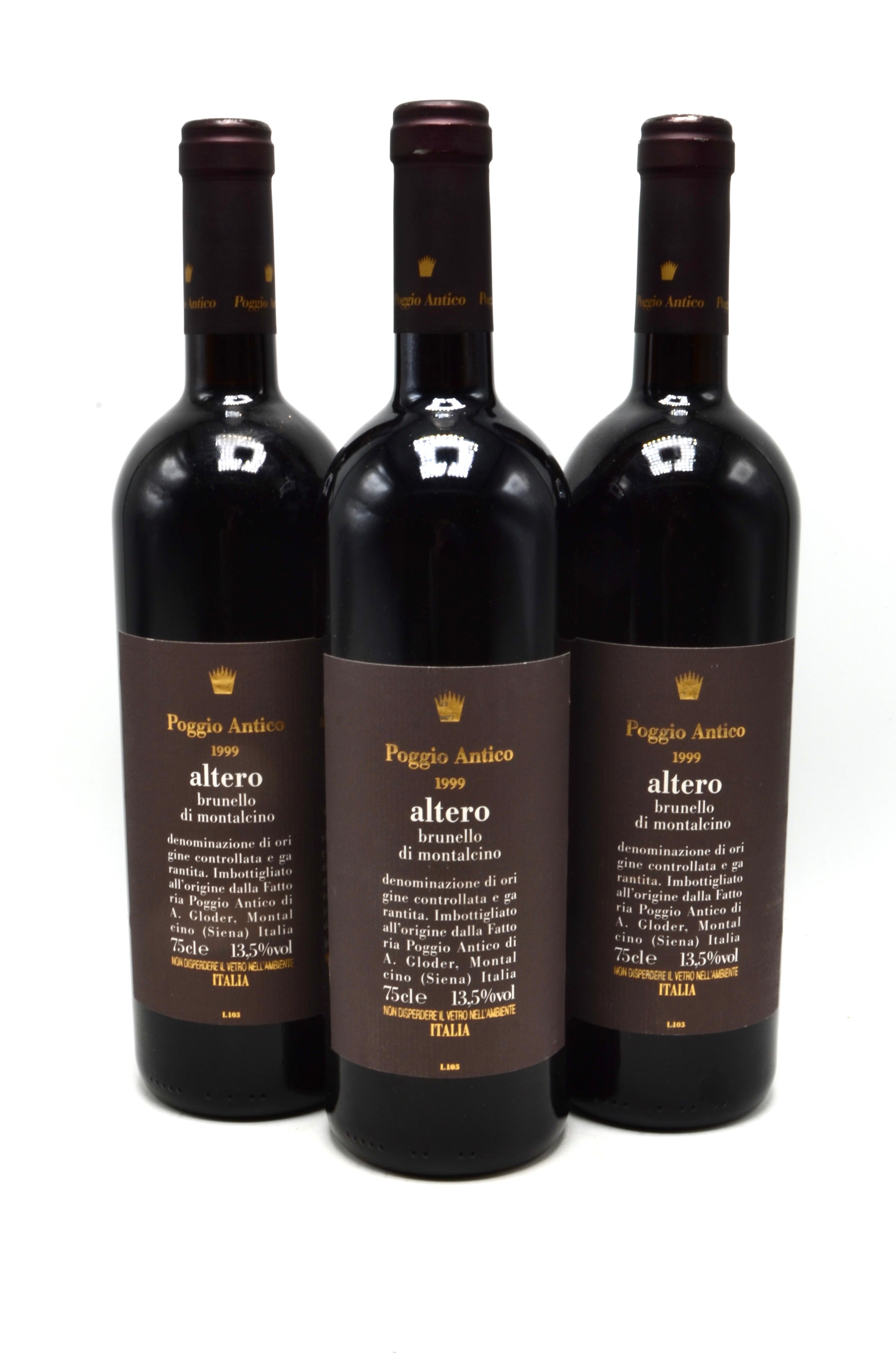 1999 Poggio Antico Brunello di Montalcino, Altero