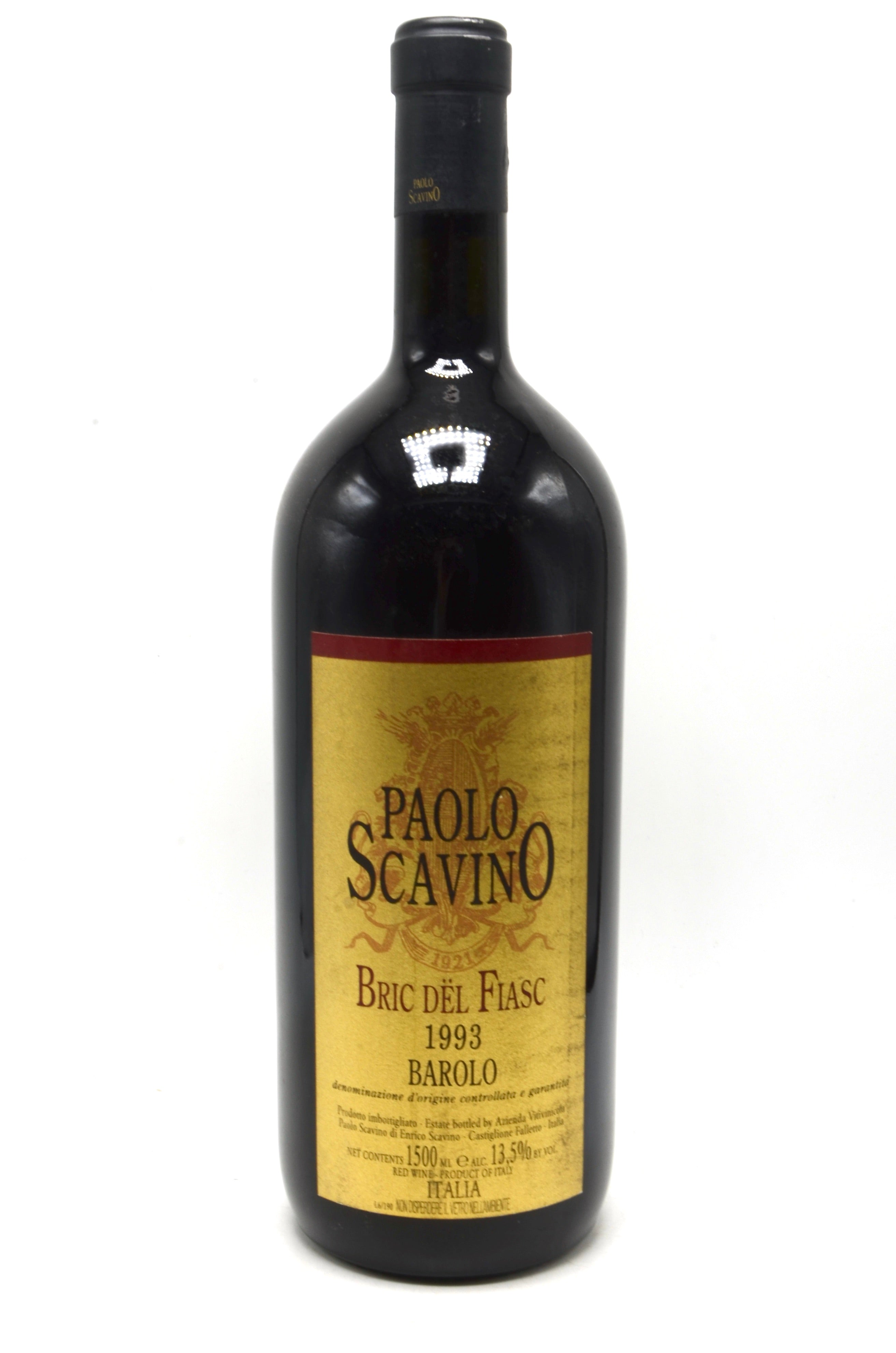 1993 Paolo Scavino Barolo, Bric del Fiasc (magnum)