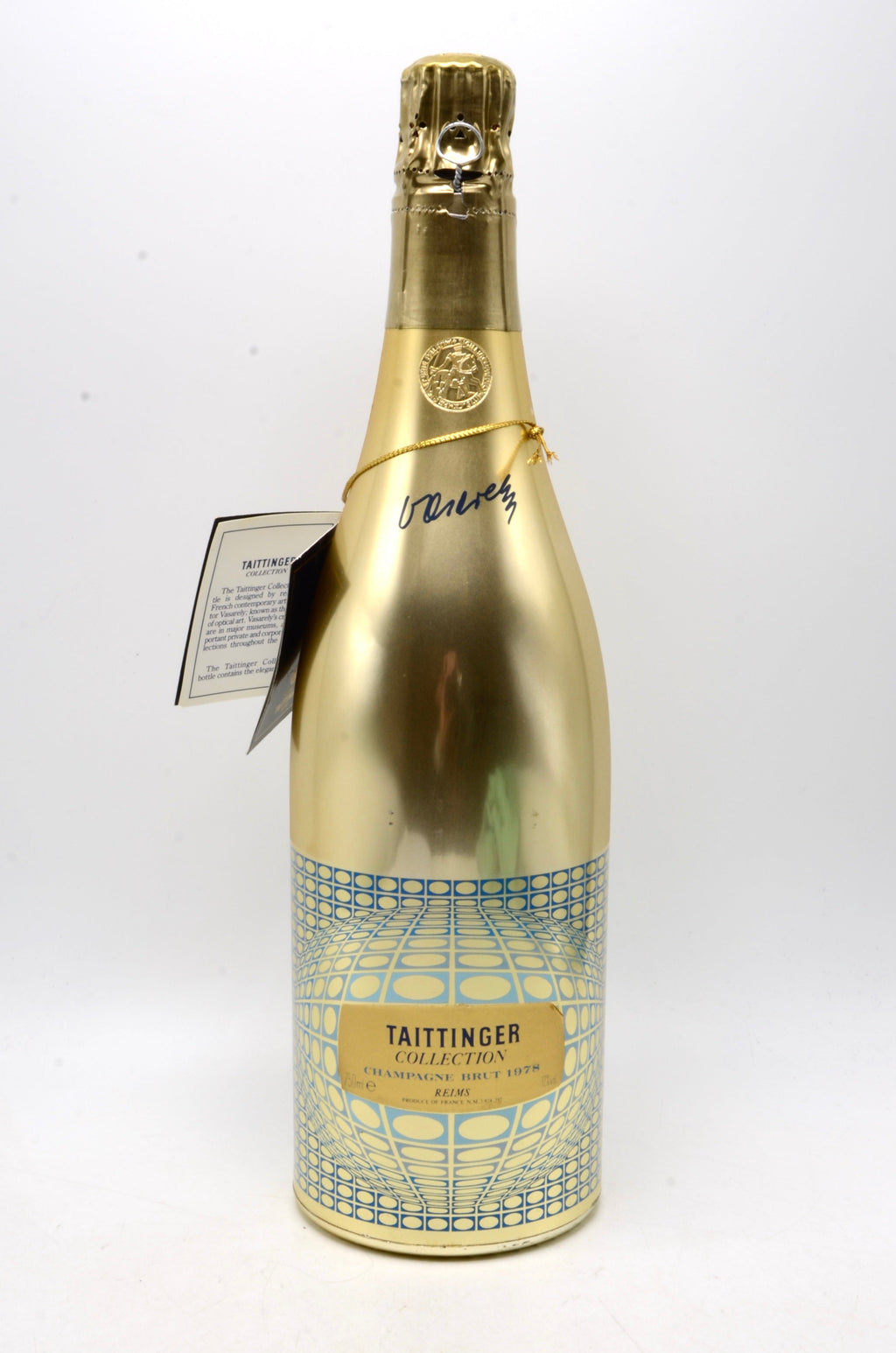 1978 Taittinger Brut Champagne, Artist Collection (Victor Vasarelly)