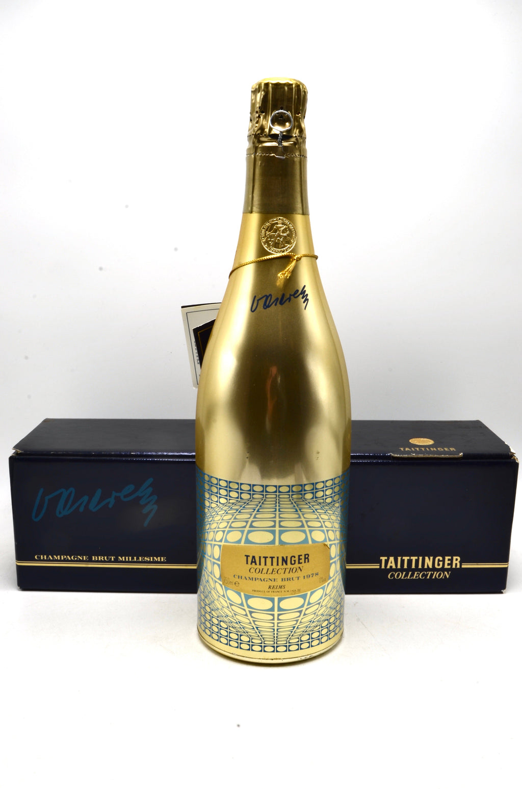 1978 Taittinger Brut Champagne, Artist Collection (Victor Vasarelly)